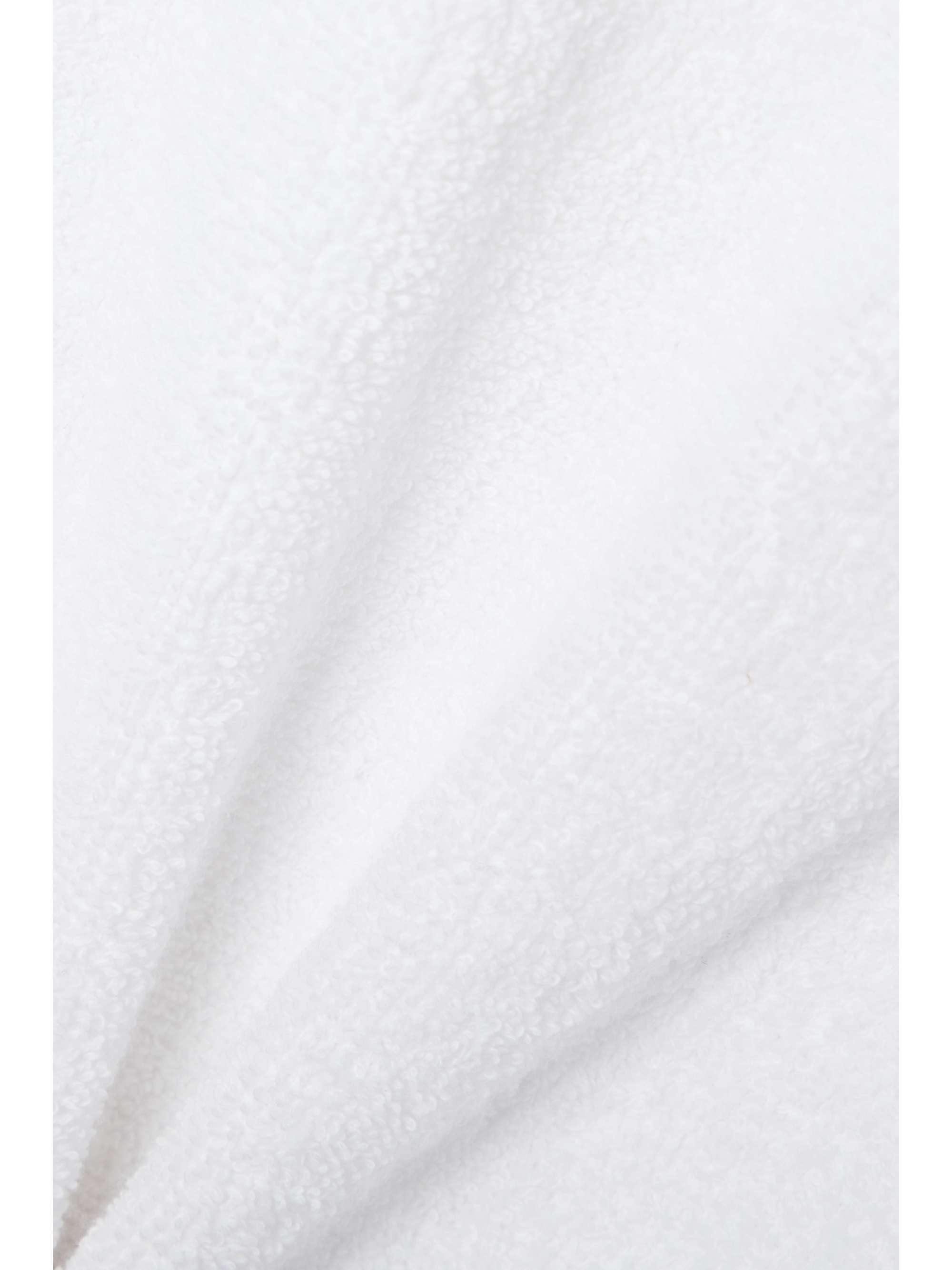 TERRY Pettine open-back cropped organic cotton-terry top