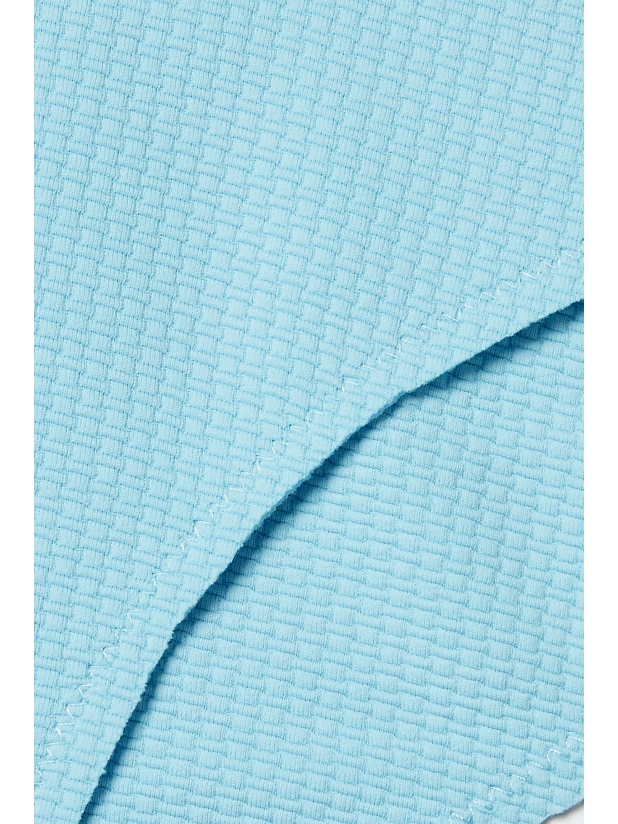 MARYSIA Santa Barbara scalloped seersucker bikini briefs