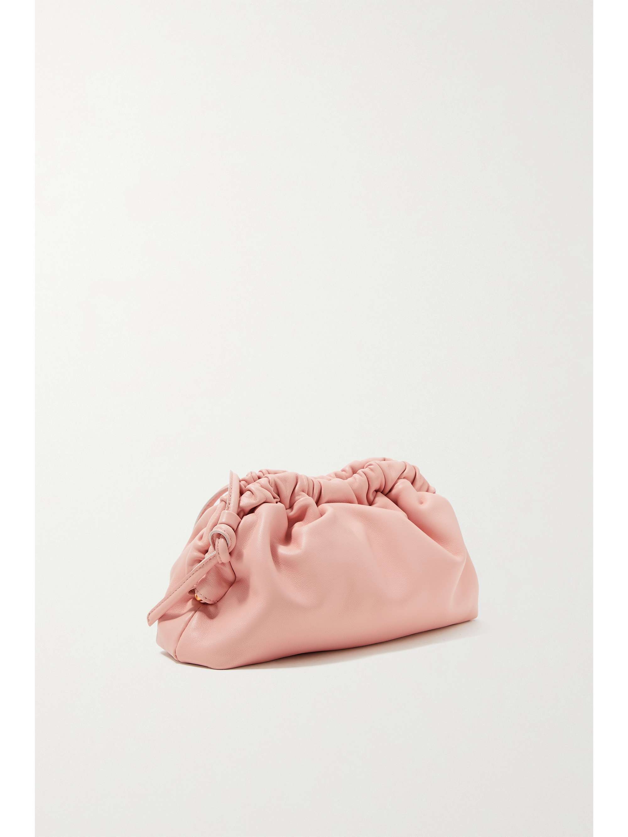 MANSUR GAVRIEL Cloud mini gathered leather clutch
