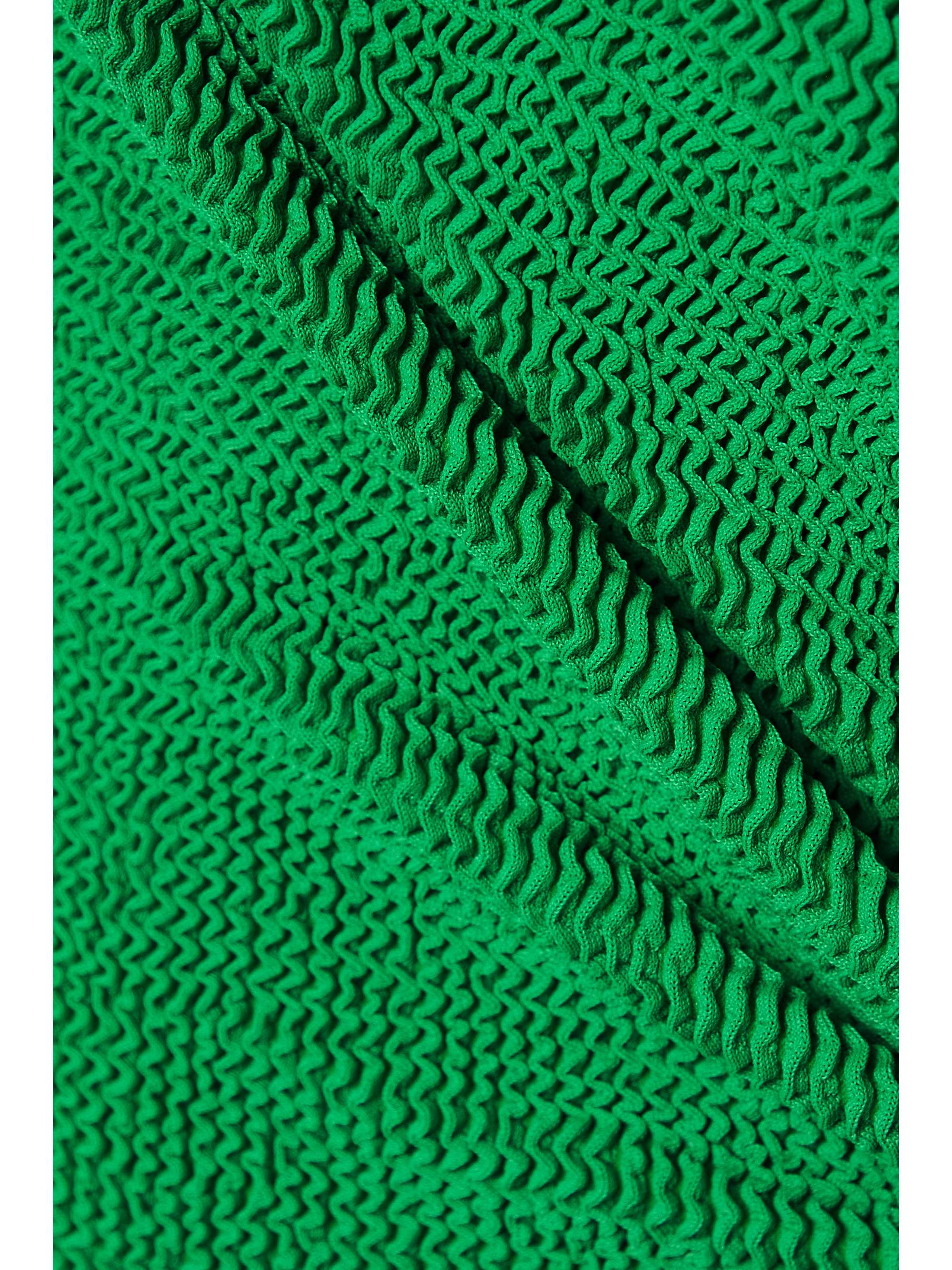 HUNZA G + NET SUSTAIN seersucker swimsuit