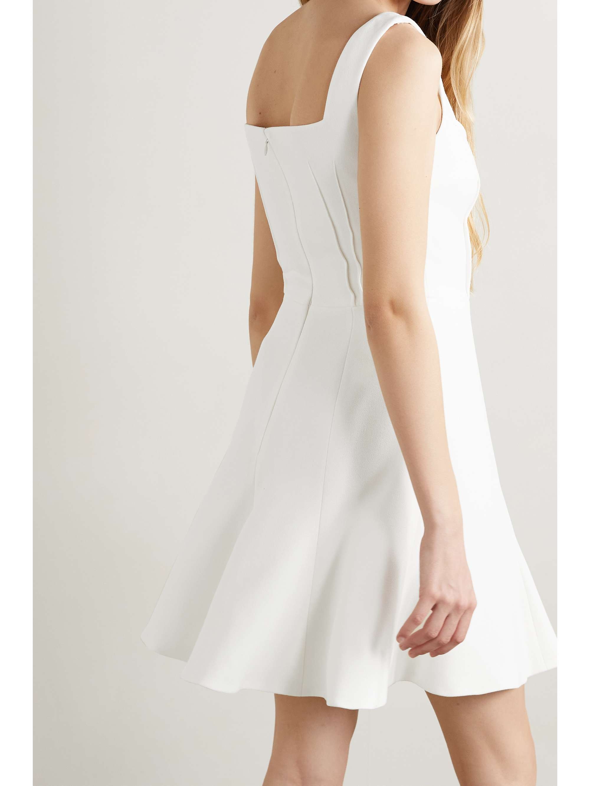 EMILIA WICKSTEAD Easter wool-crepe mini dress
