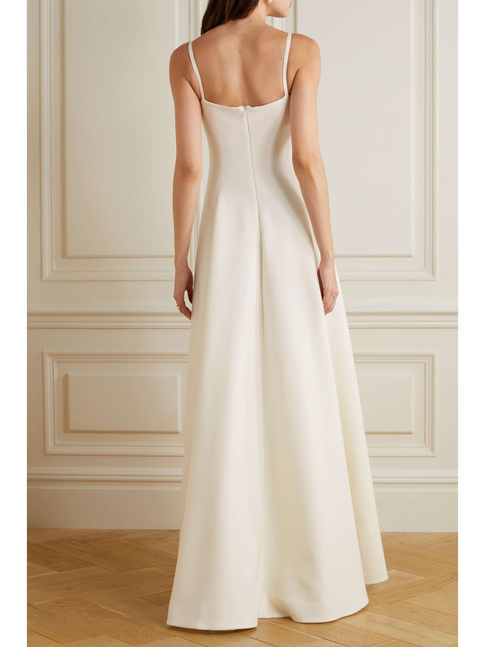 EMILIA WICKSTEAD Oceania wool-crepe gown