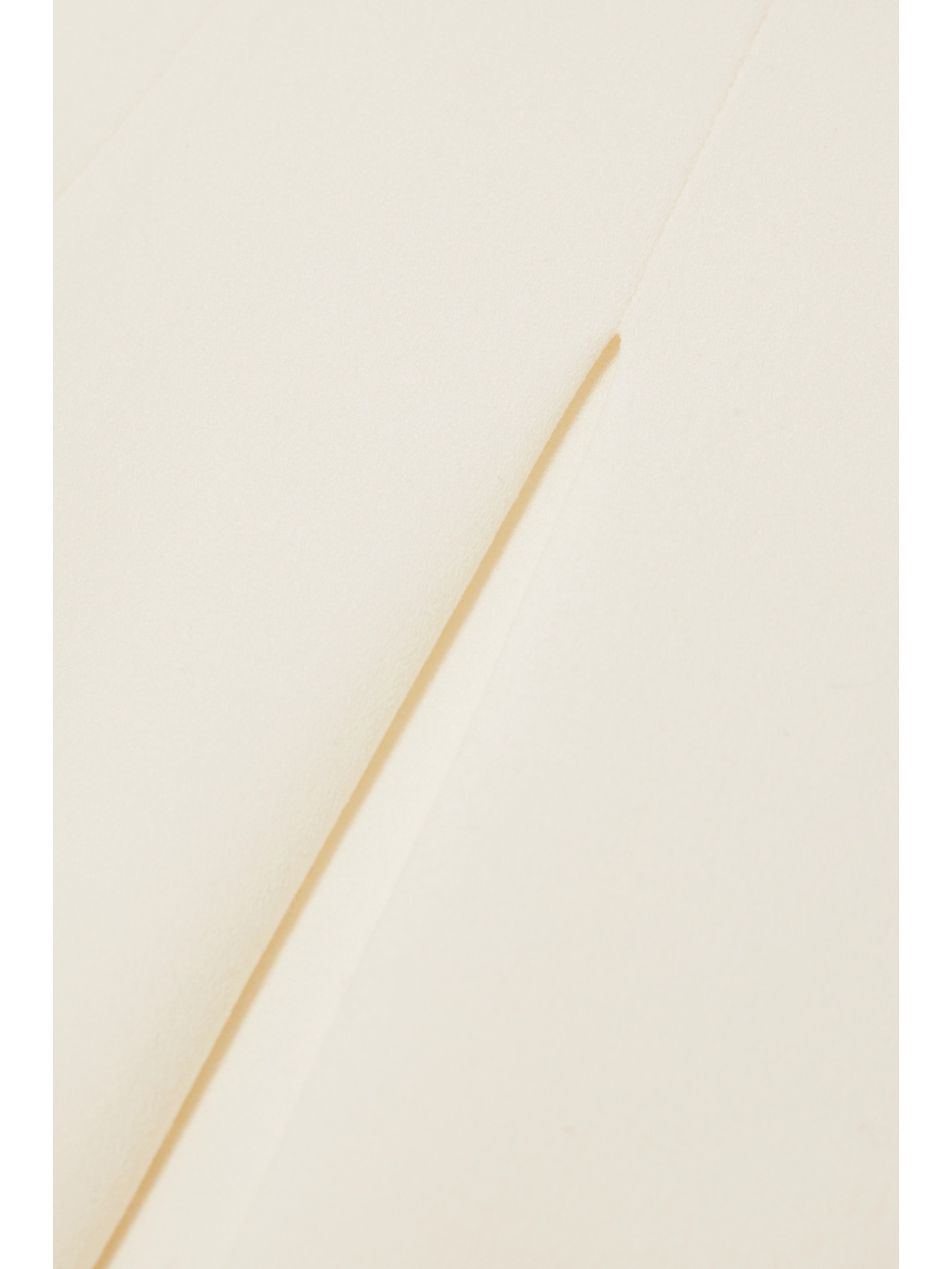 Emilia Wickstead Oceania Wool-crepe Gown In Ivory