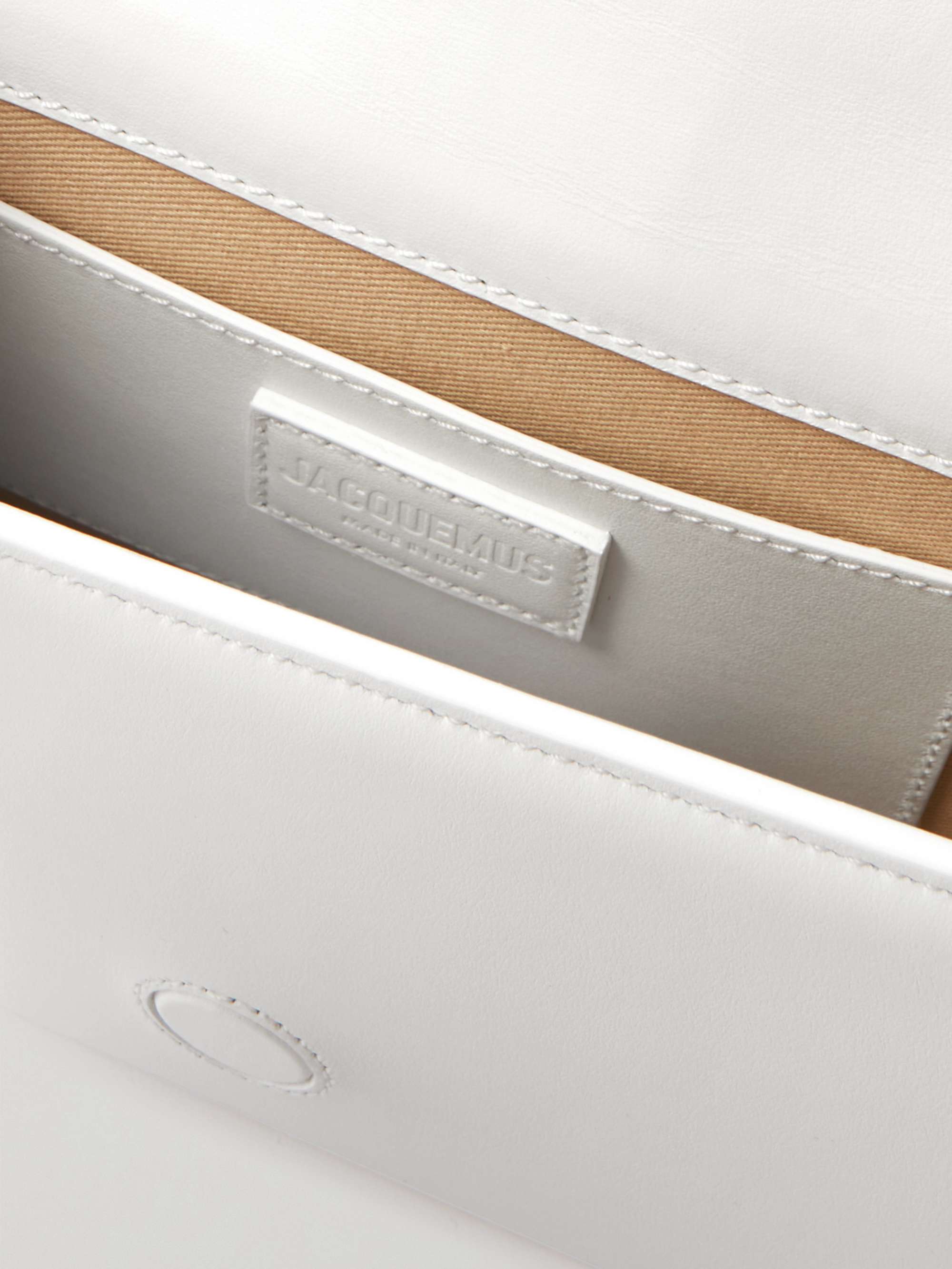 JACQUEMUS Le Bambino Long leather shoulder bag