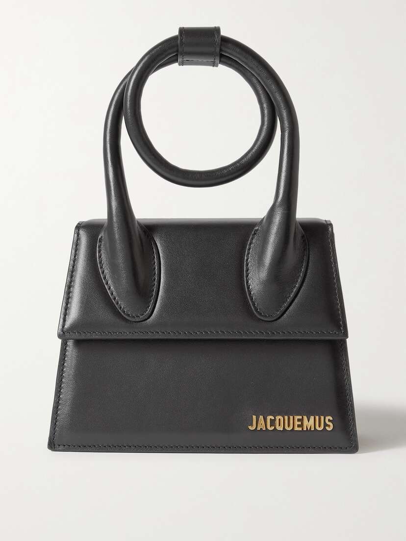 Jacquemus The Chiquito Noeud Leather Shoulder Bag