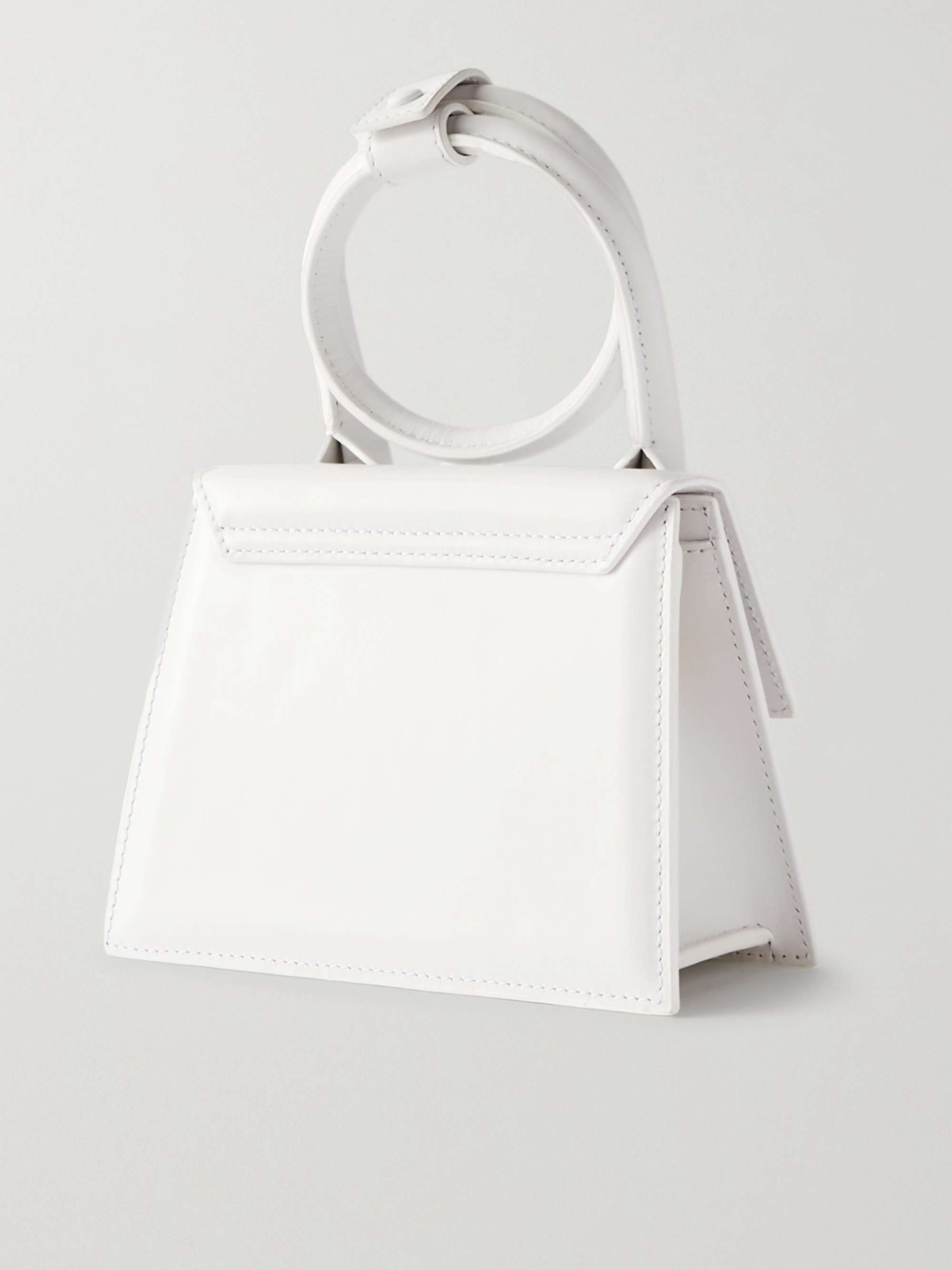 JACQUEMUS Le Chiquito Noeud leather shoulder bag