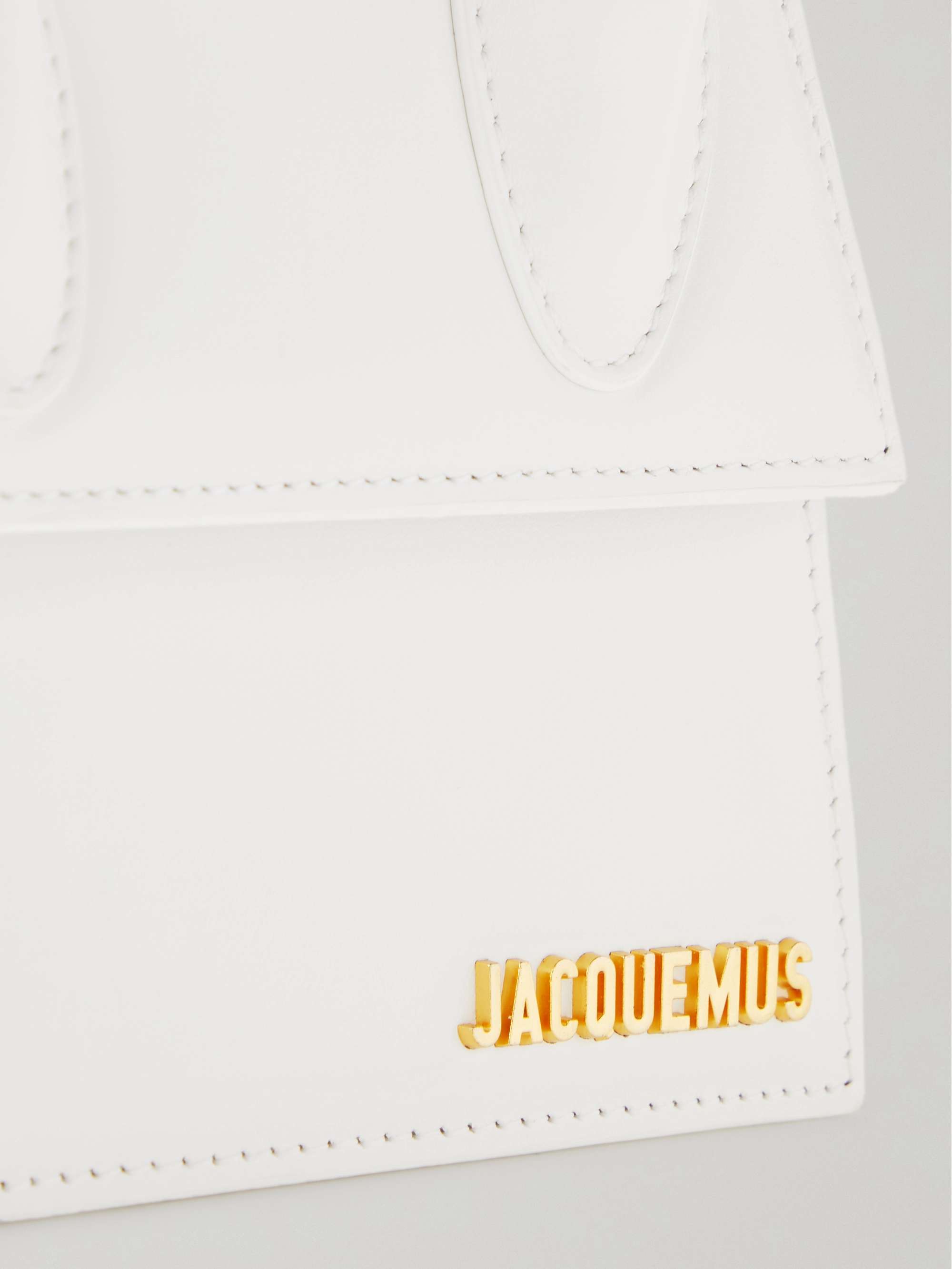 JACQUEMUS Le Chiquito Noeud leather shoulder bag