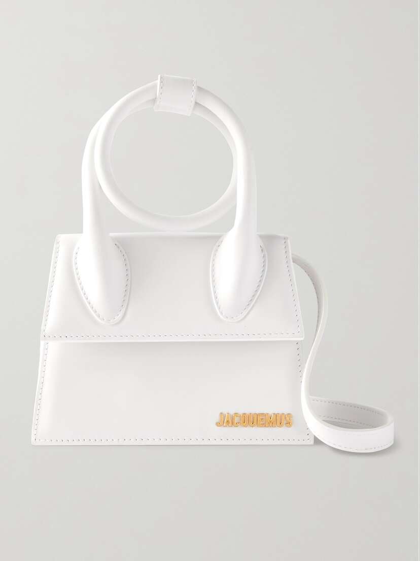 Jacquemus Le Chiquito Noeud Leather Shoulder Bag