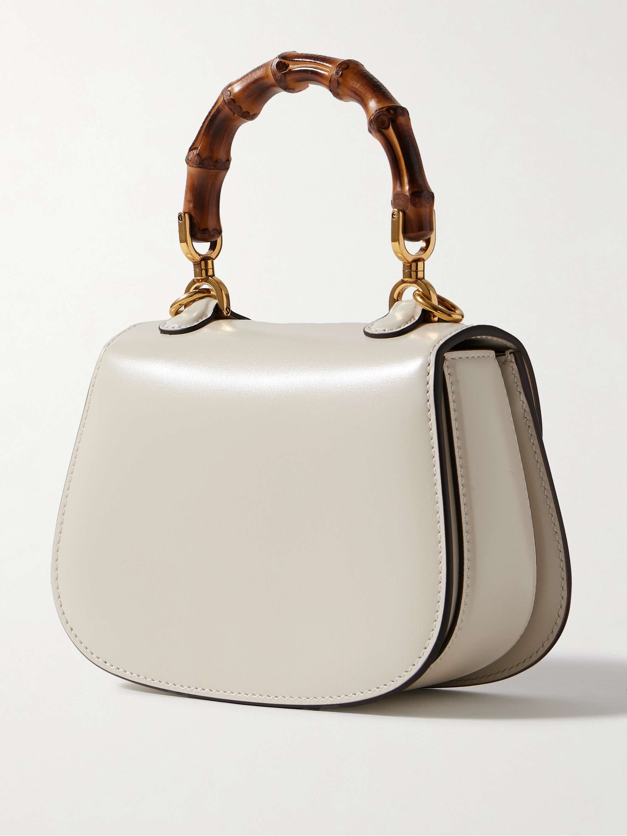 GUCCI Sac à main en cuir Bamboo 1947 Small