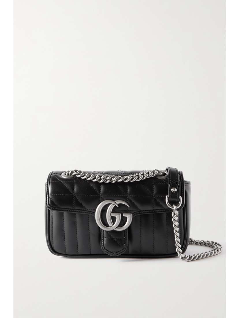 Gucci Gg Marmont 2.0 Small Quilted Leather Shoulder Bag