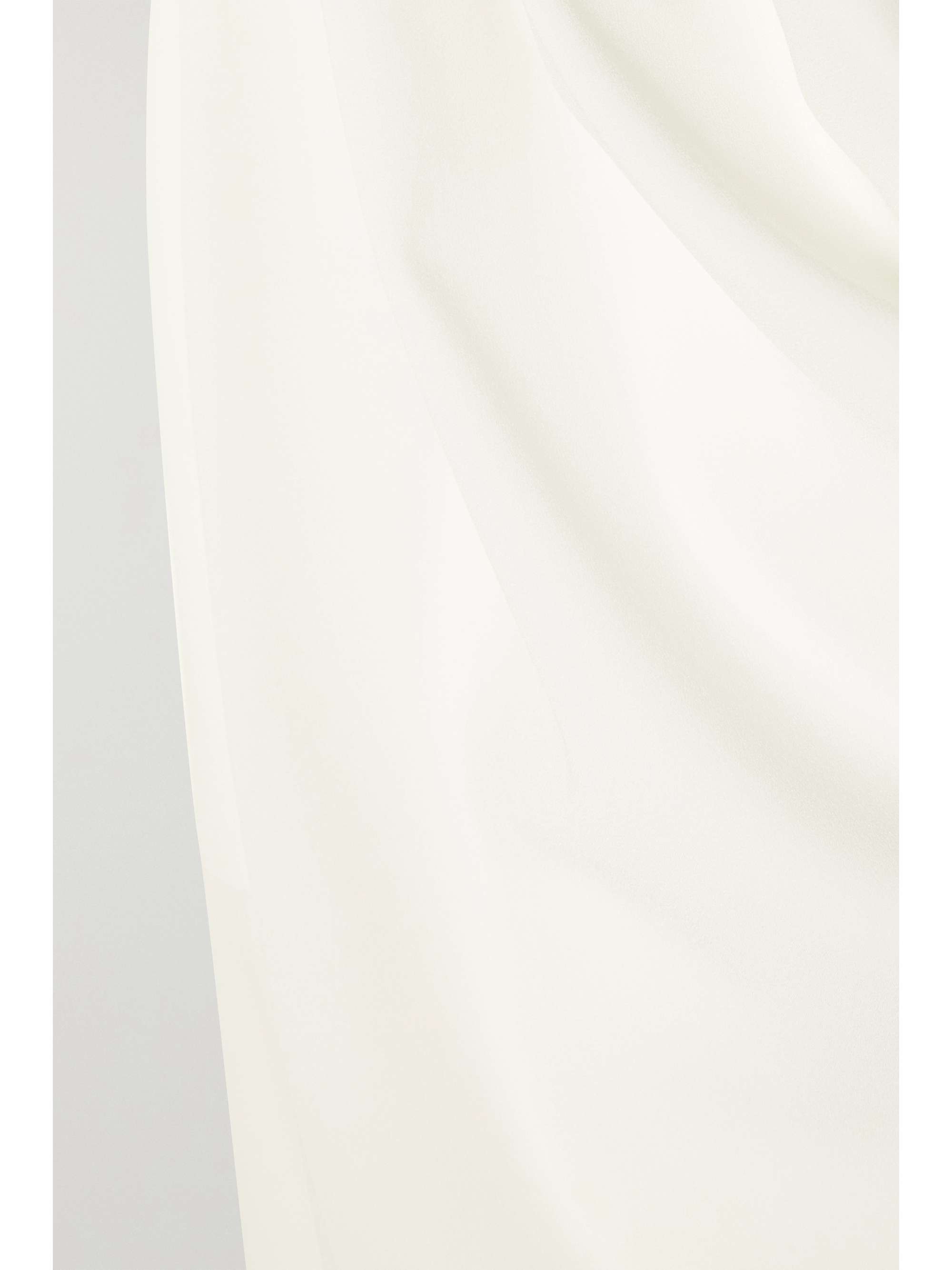 ALEX PERRY Kennedy cape-effect satin-crepe midi dress