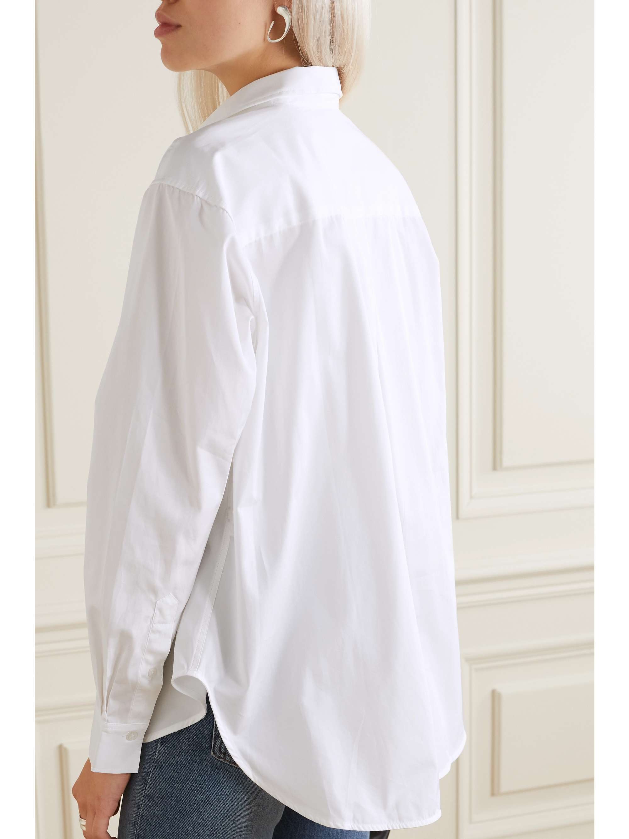 TOTEME Capri cotton-poplin shirt