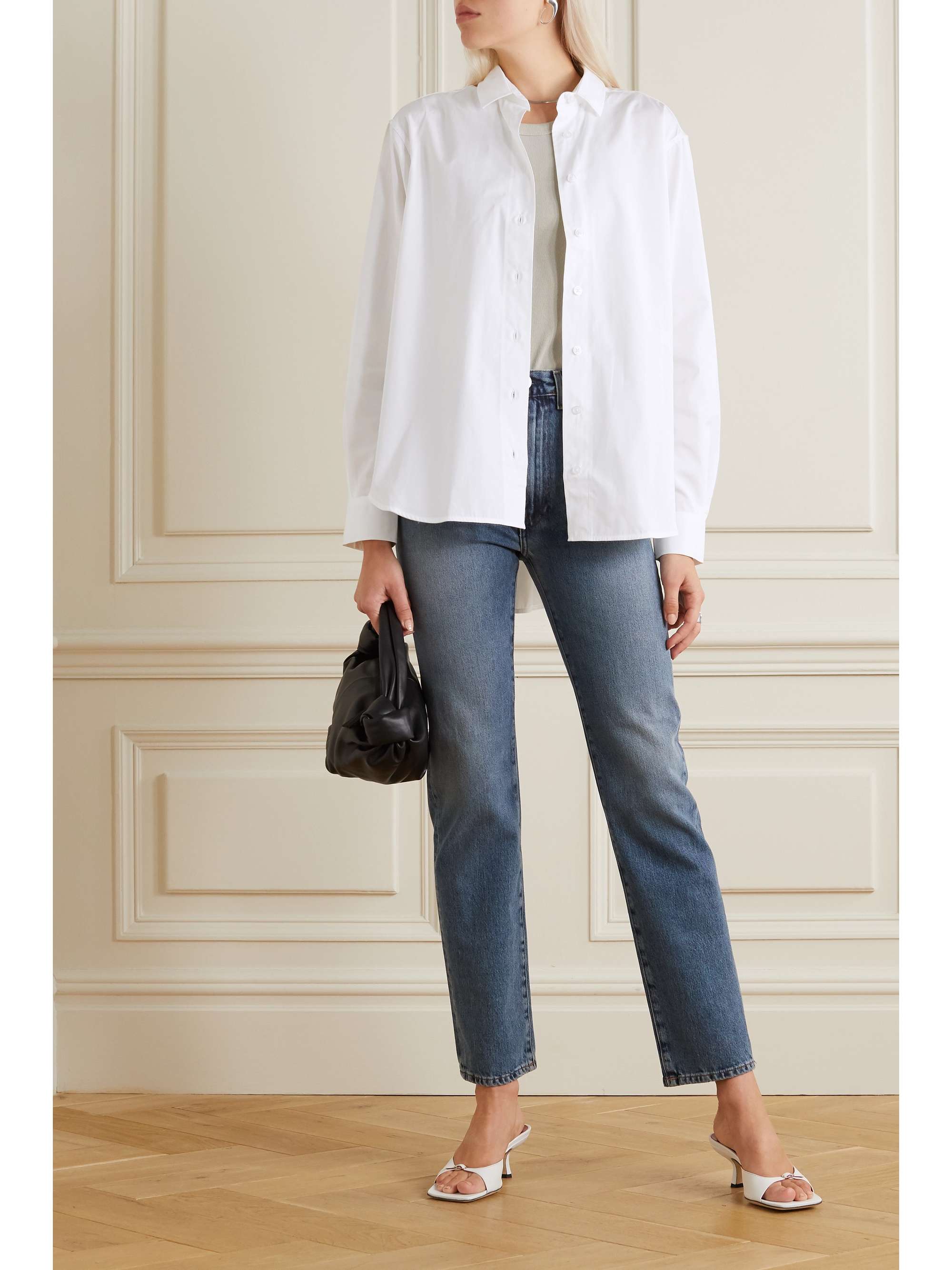 TOTEME Capri cotton-poplin shirt