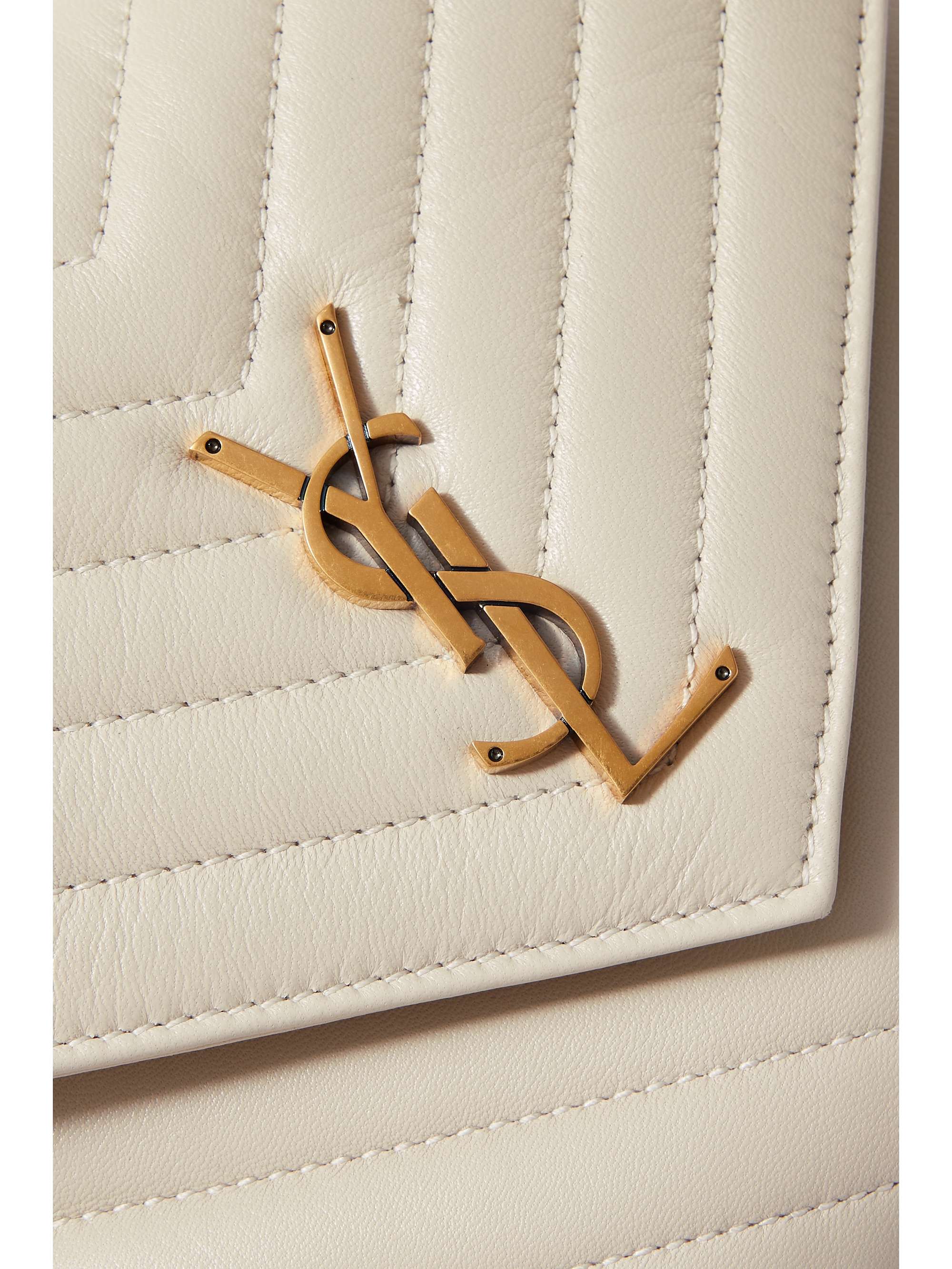 SAINT LAURENT Joe quilted leather backpack