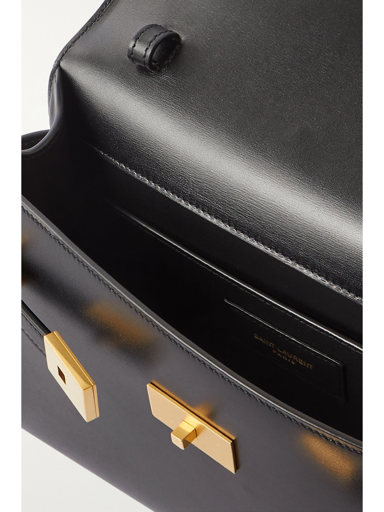 Saint Laurent Small Manhattan Shoulder Bag In Black