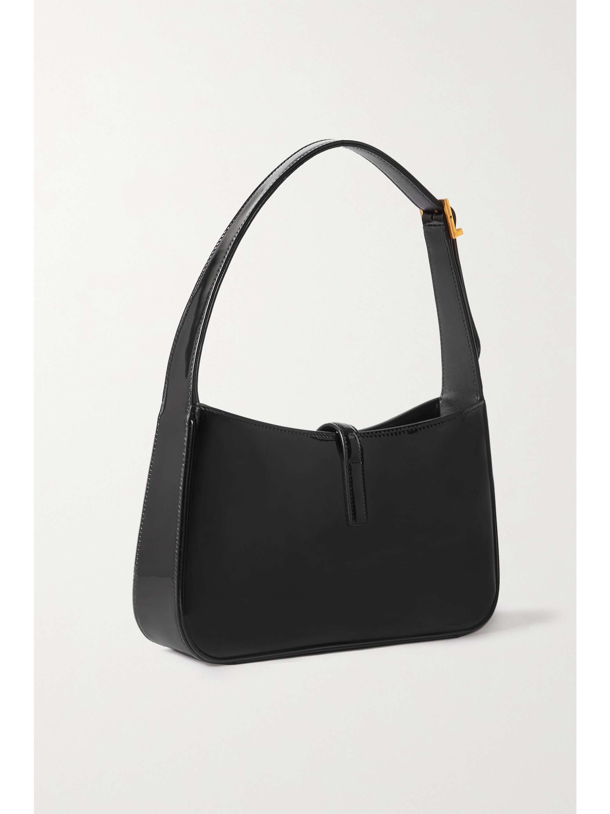 SAINT LAURENT Le 5 à 7 snake-effect leather shoulder bag