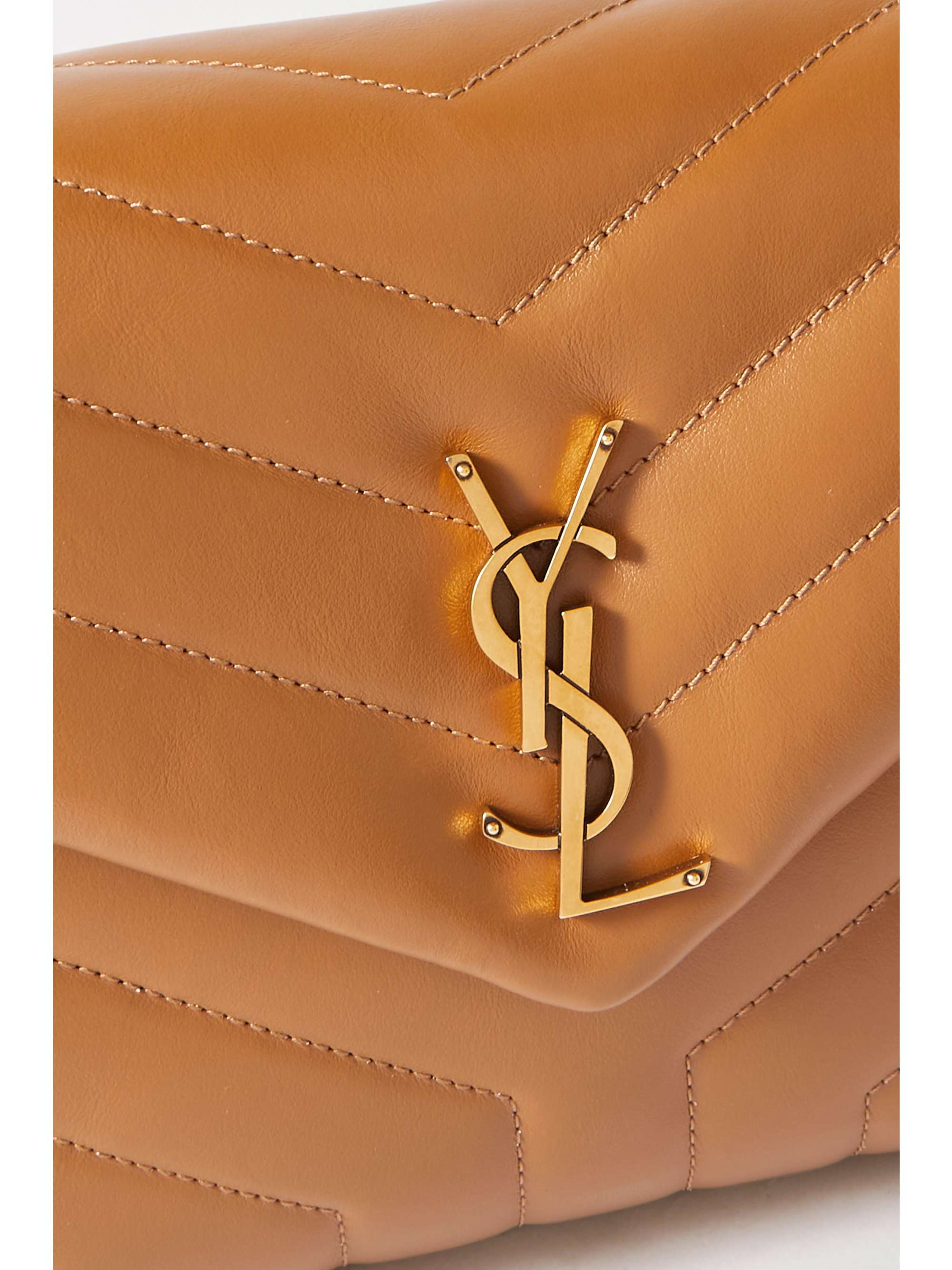 SAINT LAURENT Loulou small quilted leather shoulder bag