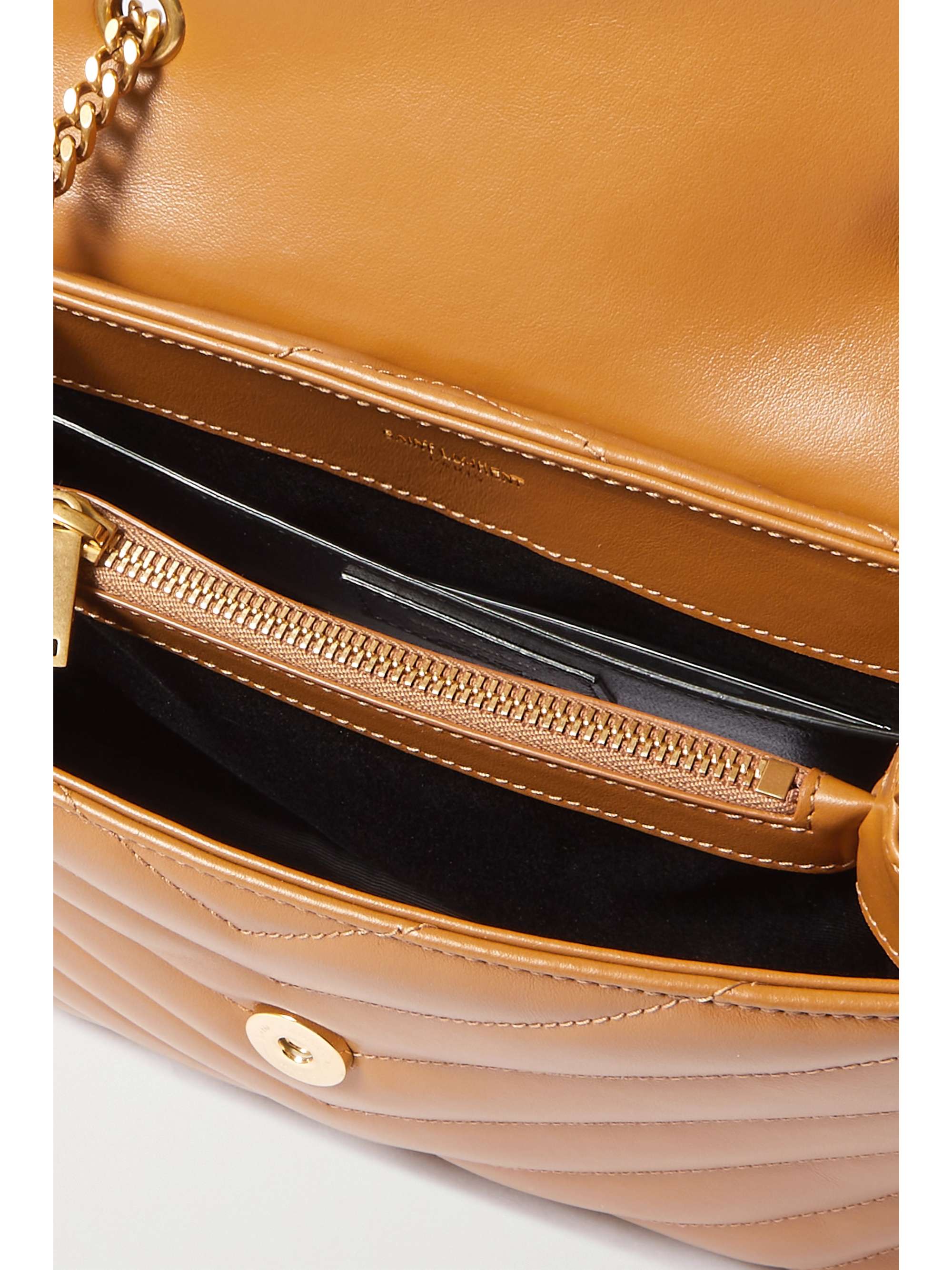 SAINT LAURENT Loulou small quilted leather shoulder bag