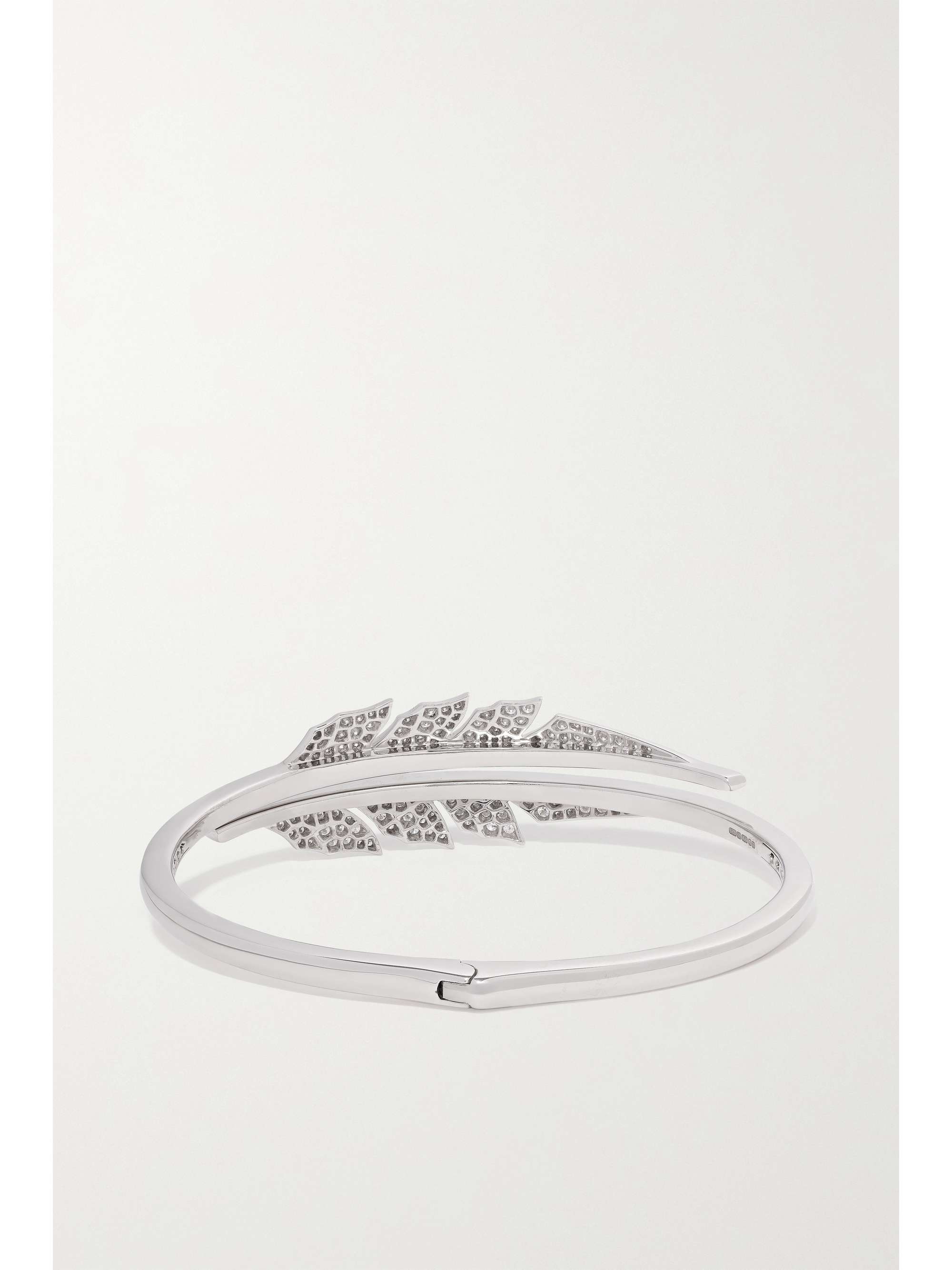 STEPHEN WEBSTER + NET SUSTAIN 18-karat recycled white gold diamond bracelet