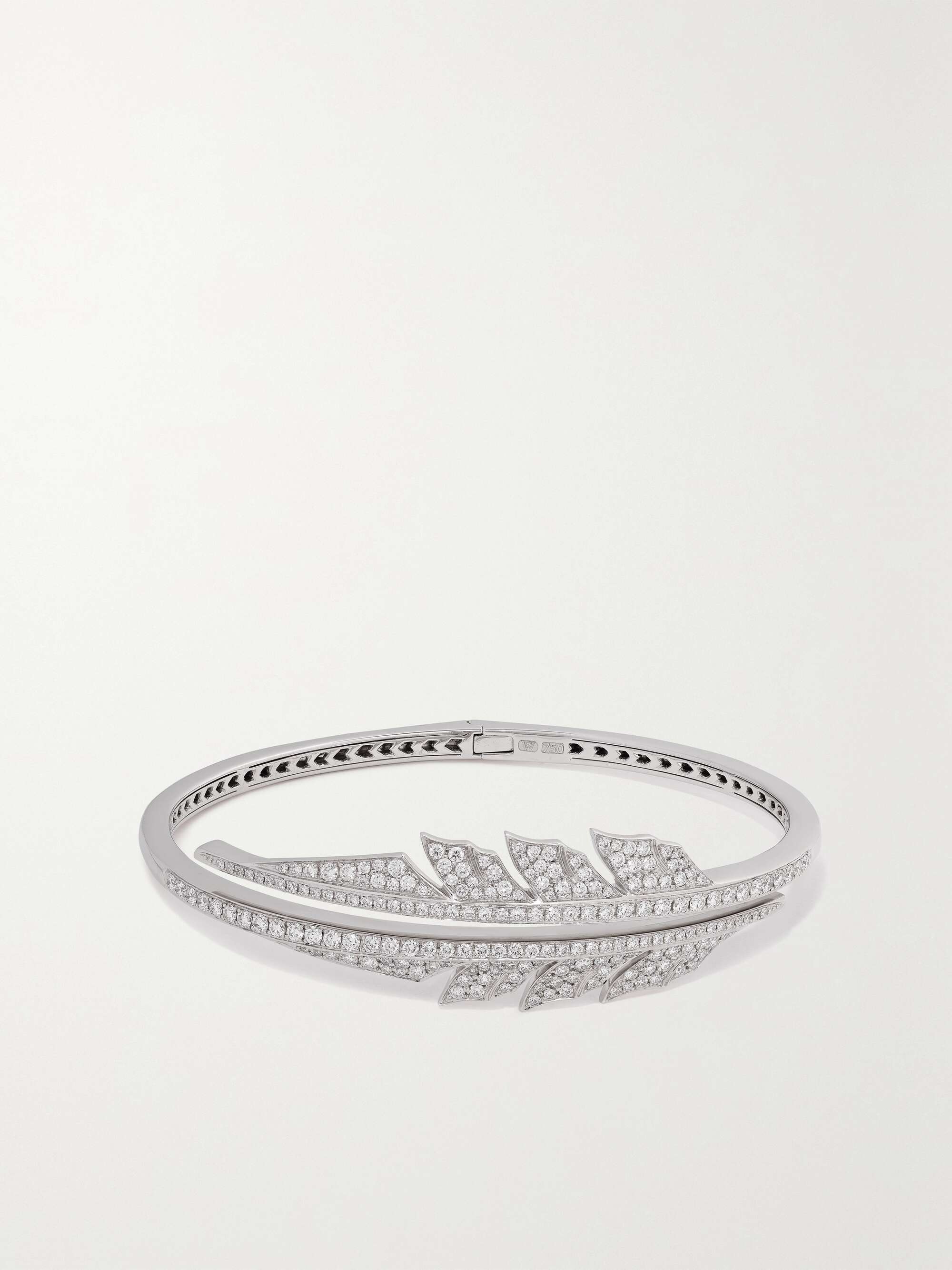 STEPHEN WEBSTER + NET SUSTAIN 18-karat recycled white gold diamond bracelet