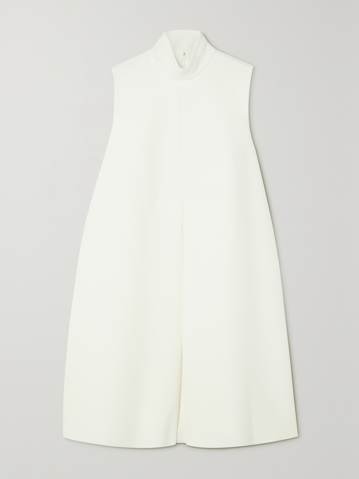 Roksanda Dima Pleated Crepe Mini Dress In White