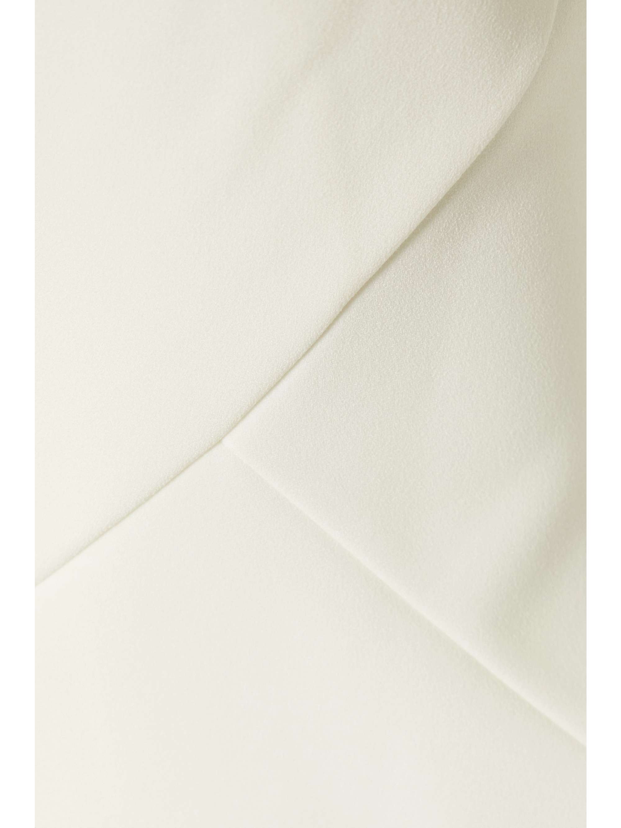 ROKSANDA Edith cape-effect two-tone crepe midi dress