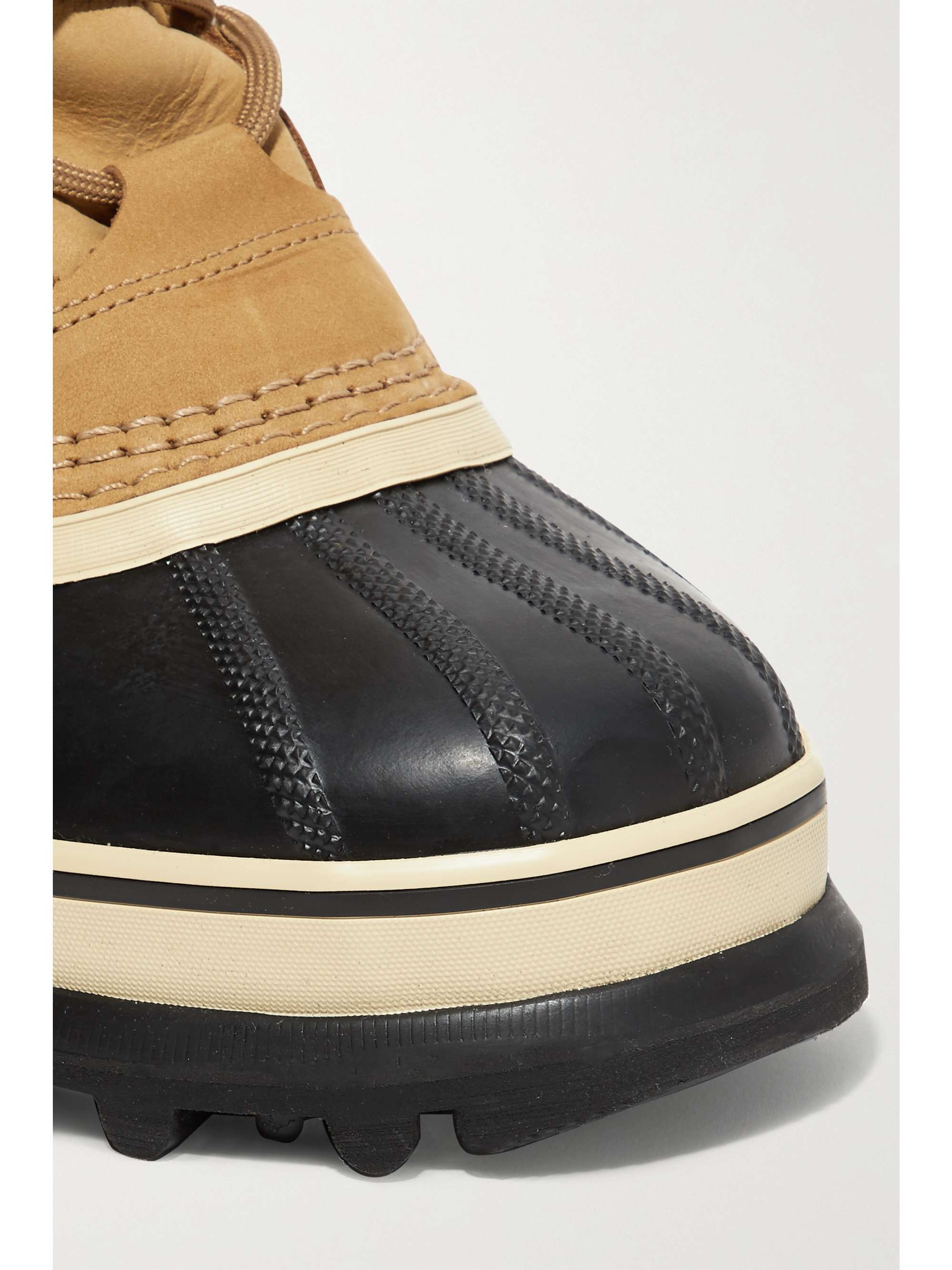 caribou waterproof nubuck and rubber boots