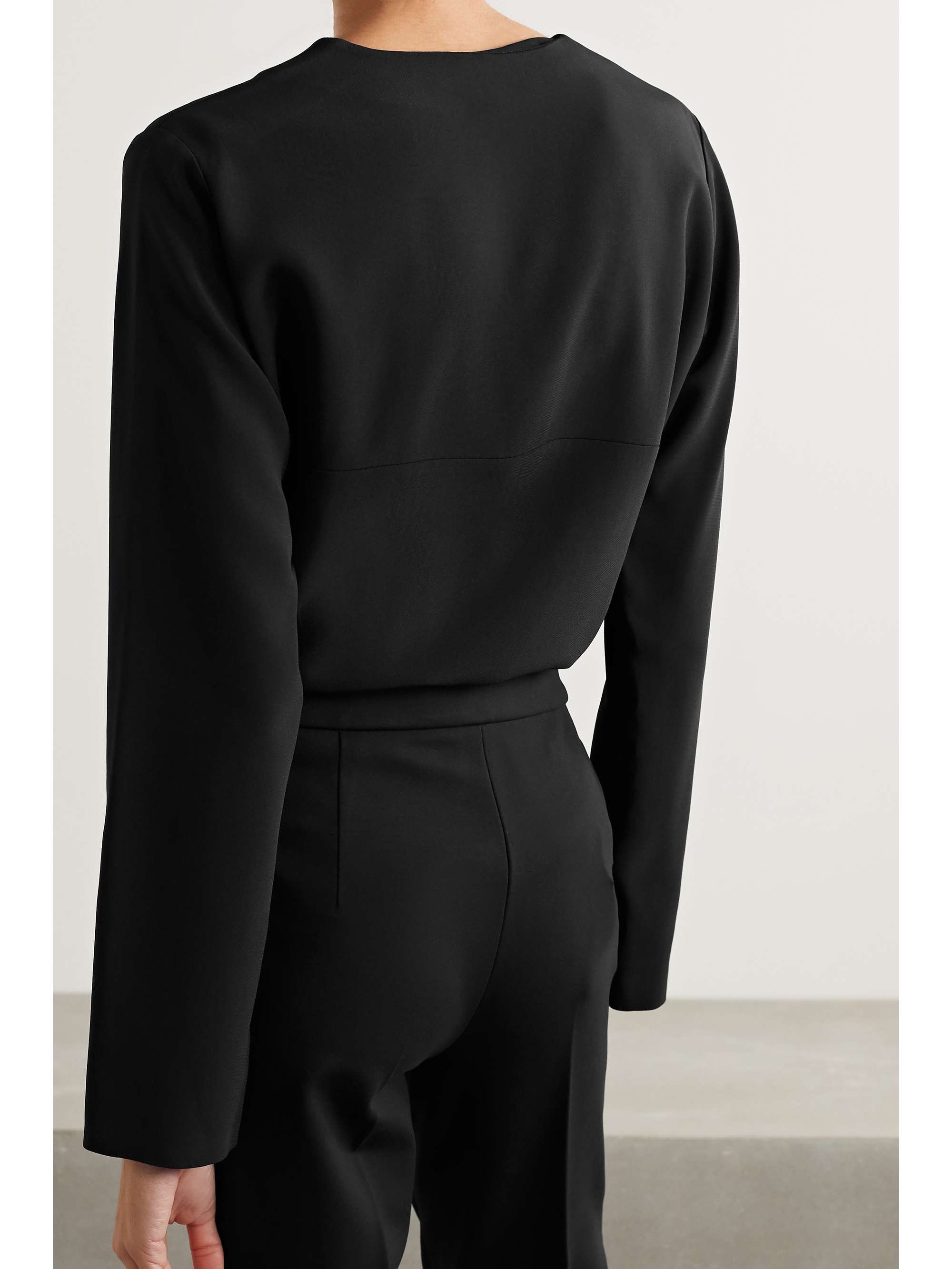 STELLA MCCARTNEY + NET SUSTAIN Arlesa crepe top