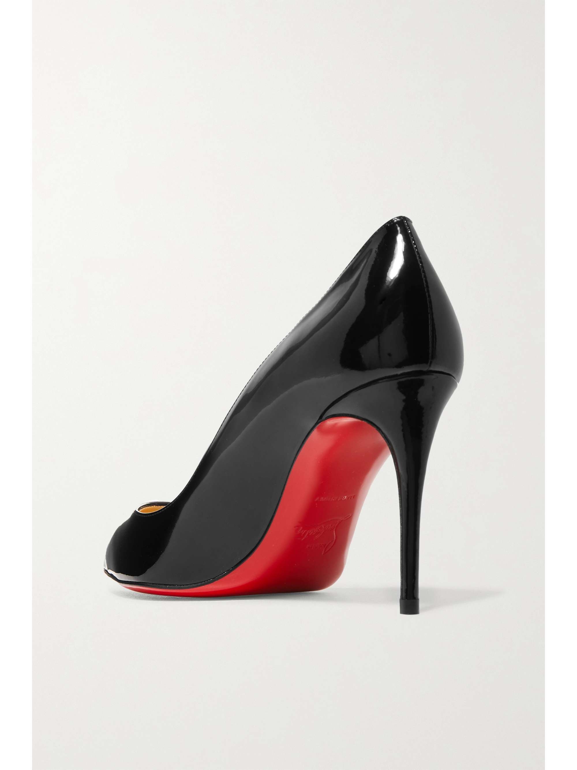 Christian Louboutin  Pigalle Follies 85 black patent leather