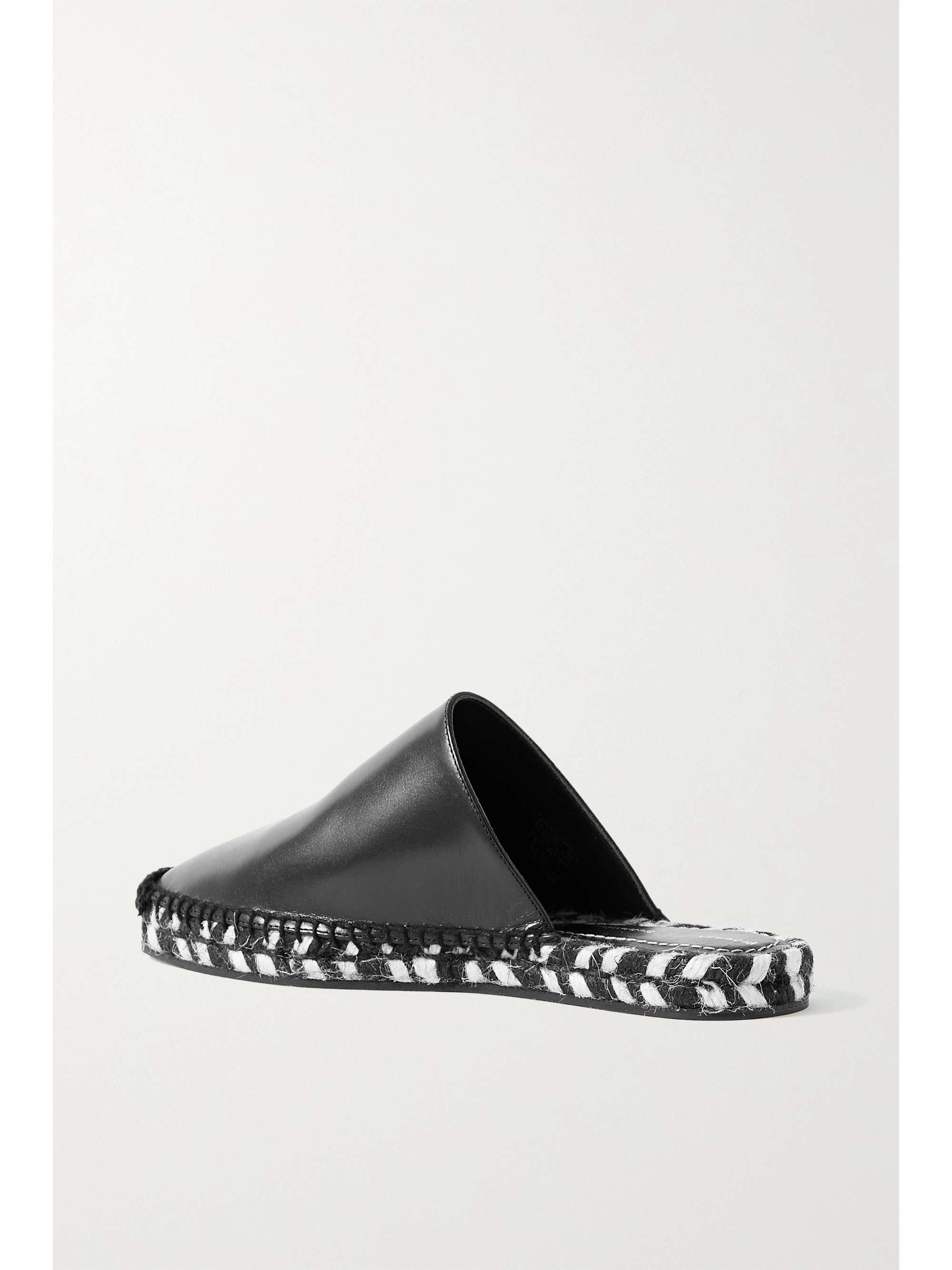 PROENZA SCHOULER Leather espadrille slippers