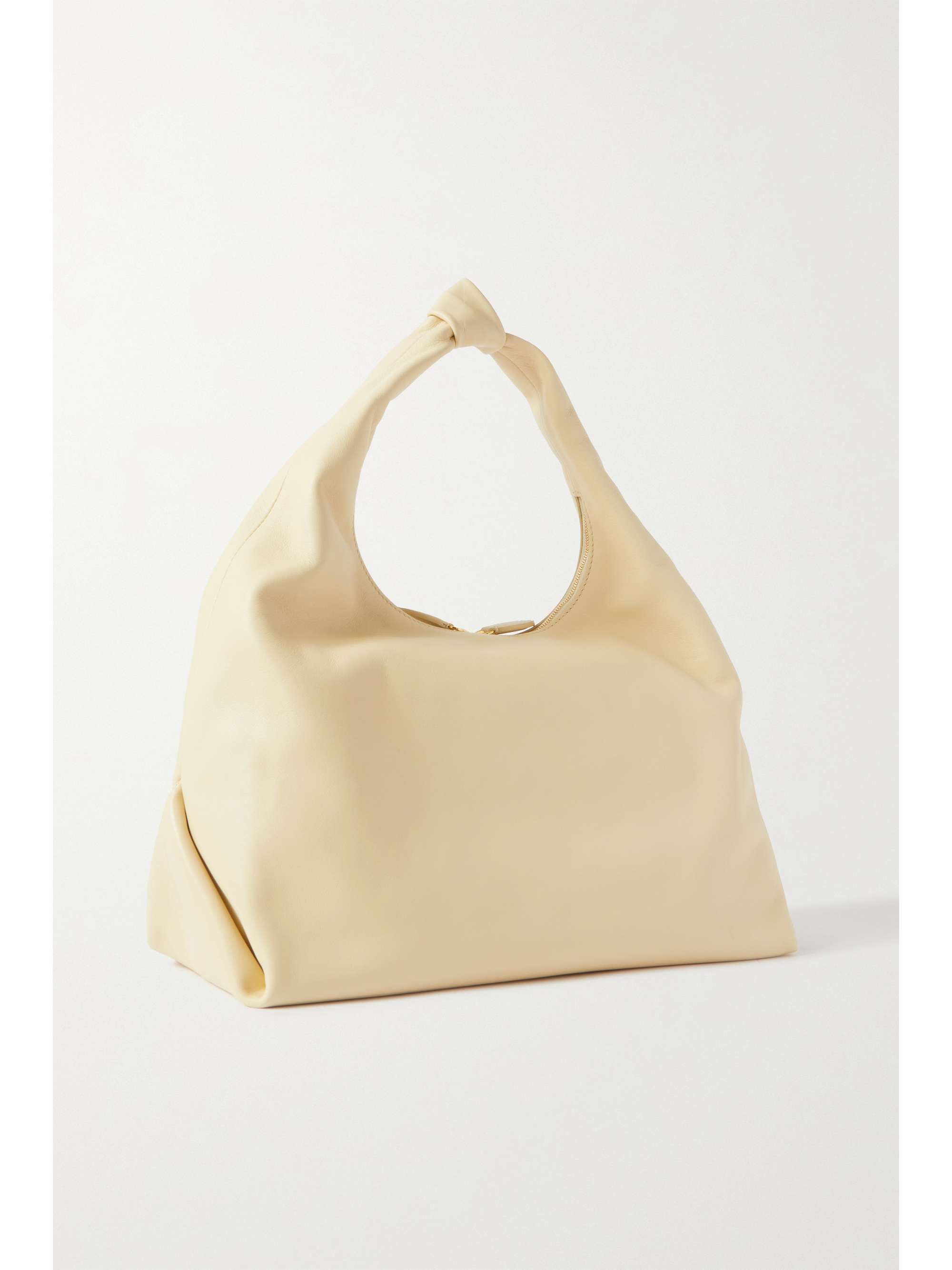 KHAITE Beatrice large knotted leather shoulder bag