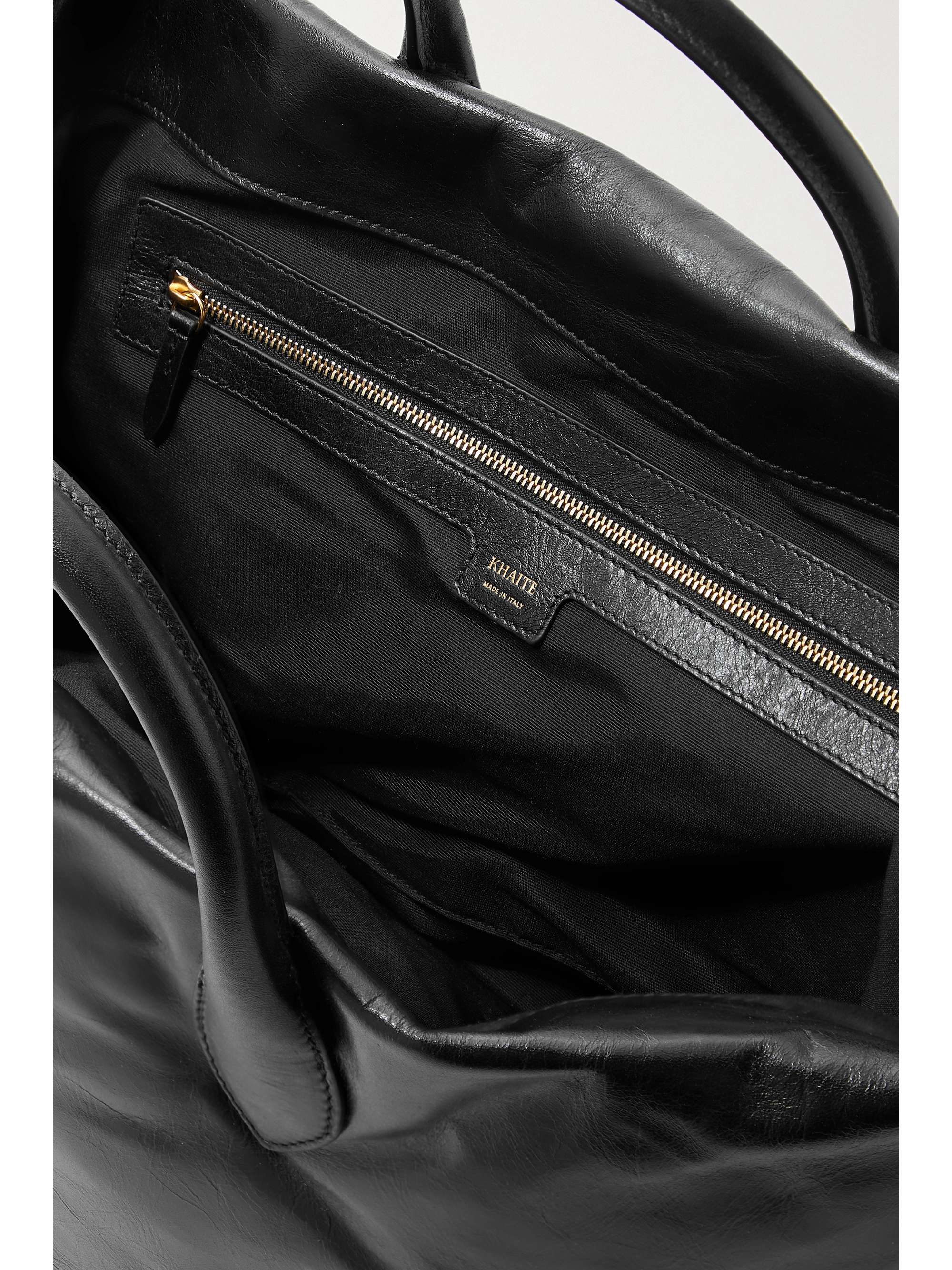 KHAITE Puffy Amelia medium padded leather tote