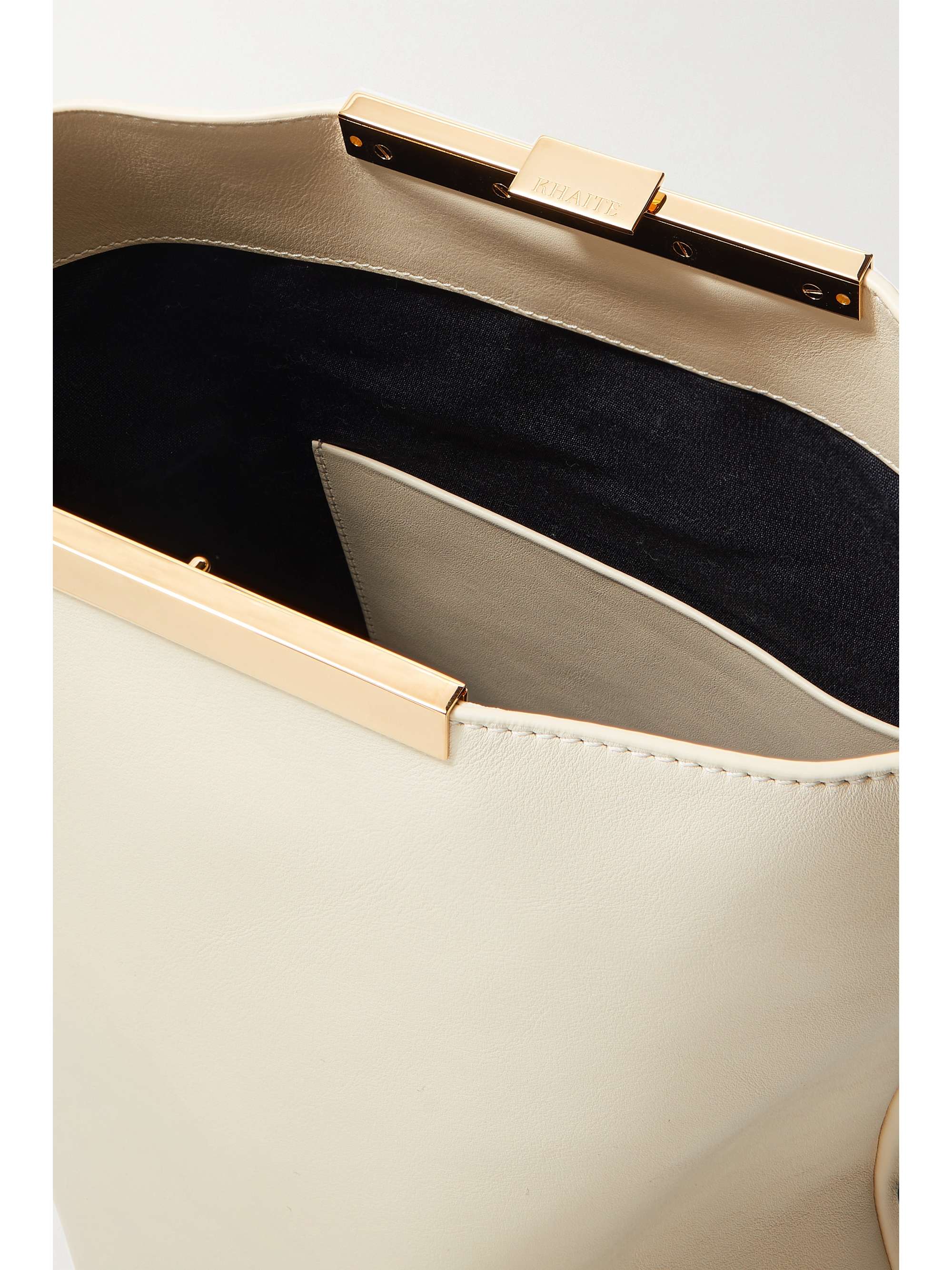 KHAITE Iris leather backpack