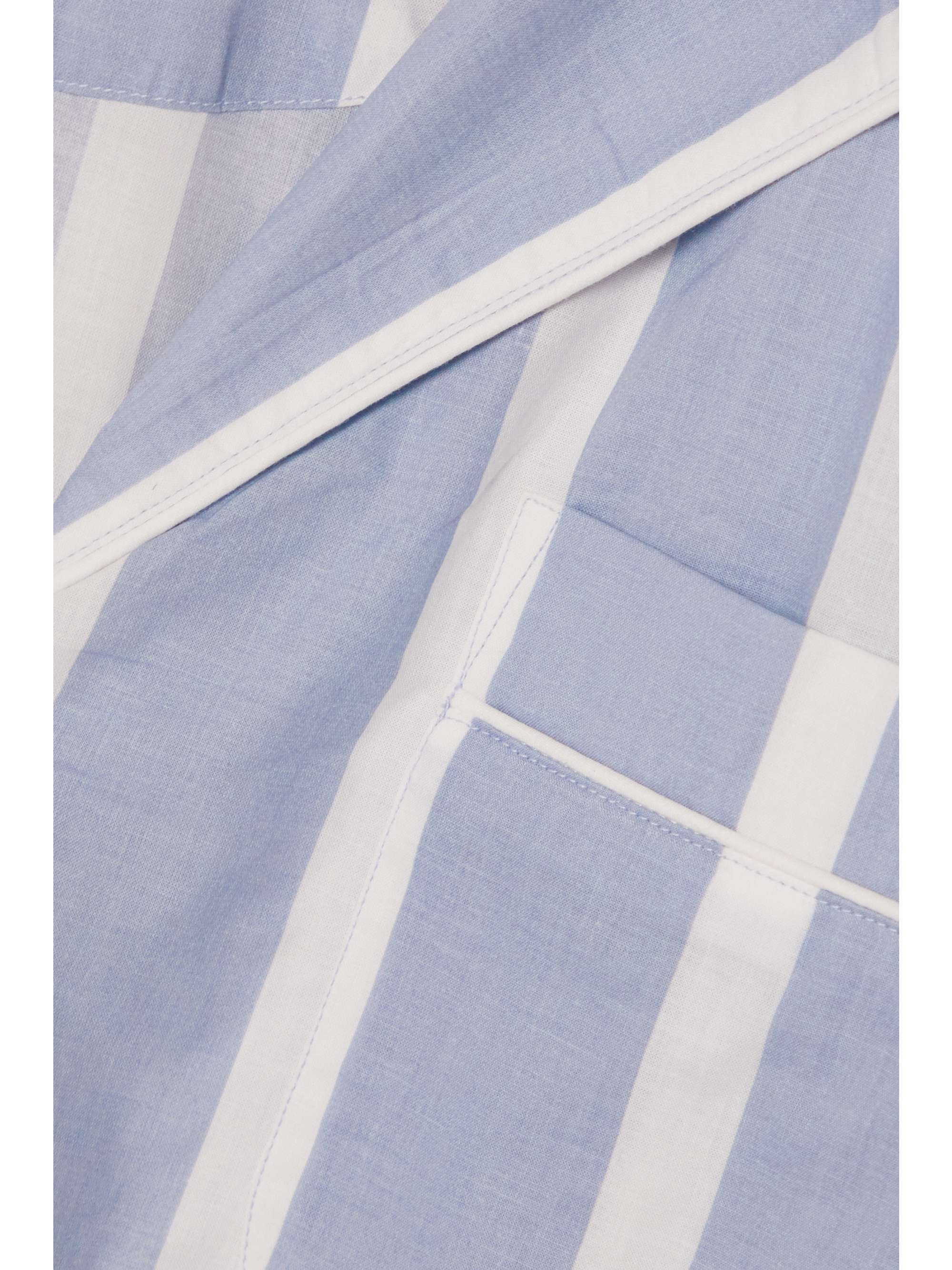 HONNA + NET SUSTAIN striped organic cotton-voile pajama set