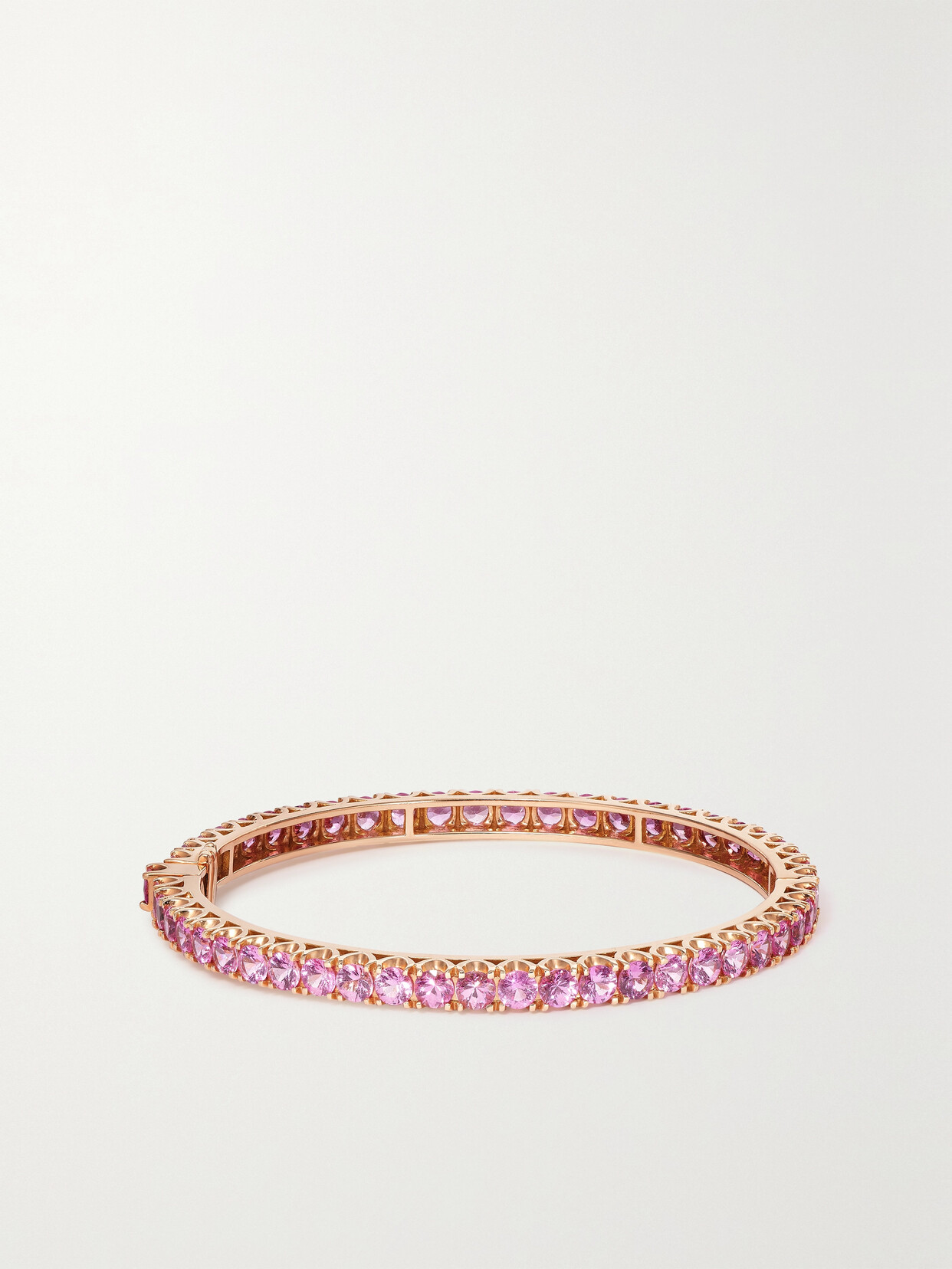 Bayco 18-karat Rose Gold Sapphire Bracelet