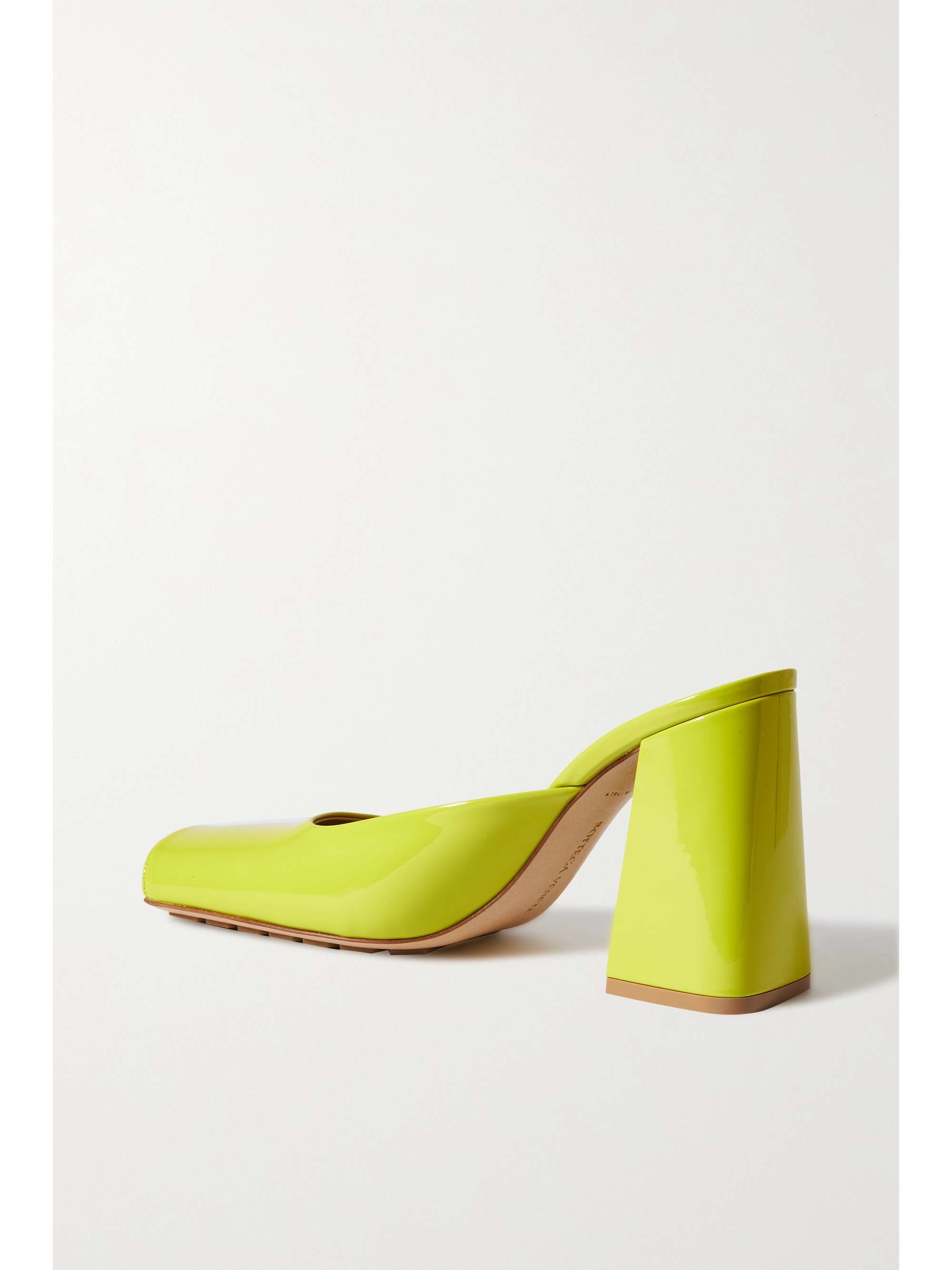 BOTTEGA VENETA Patent-leather mules