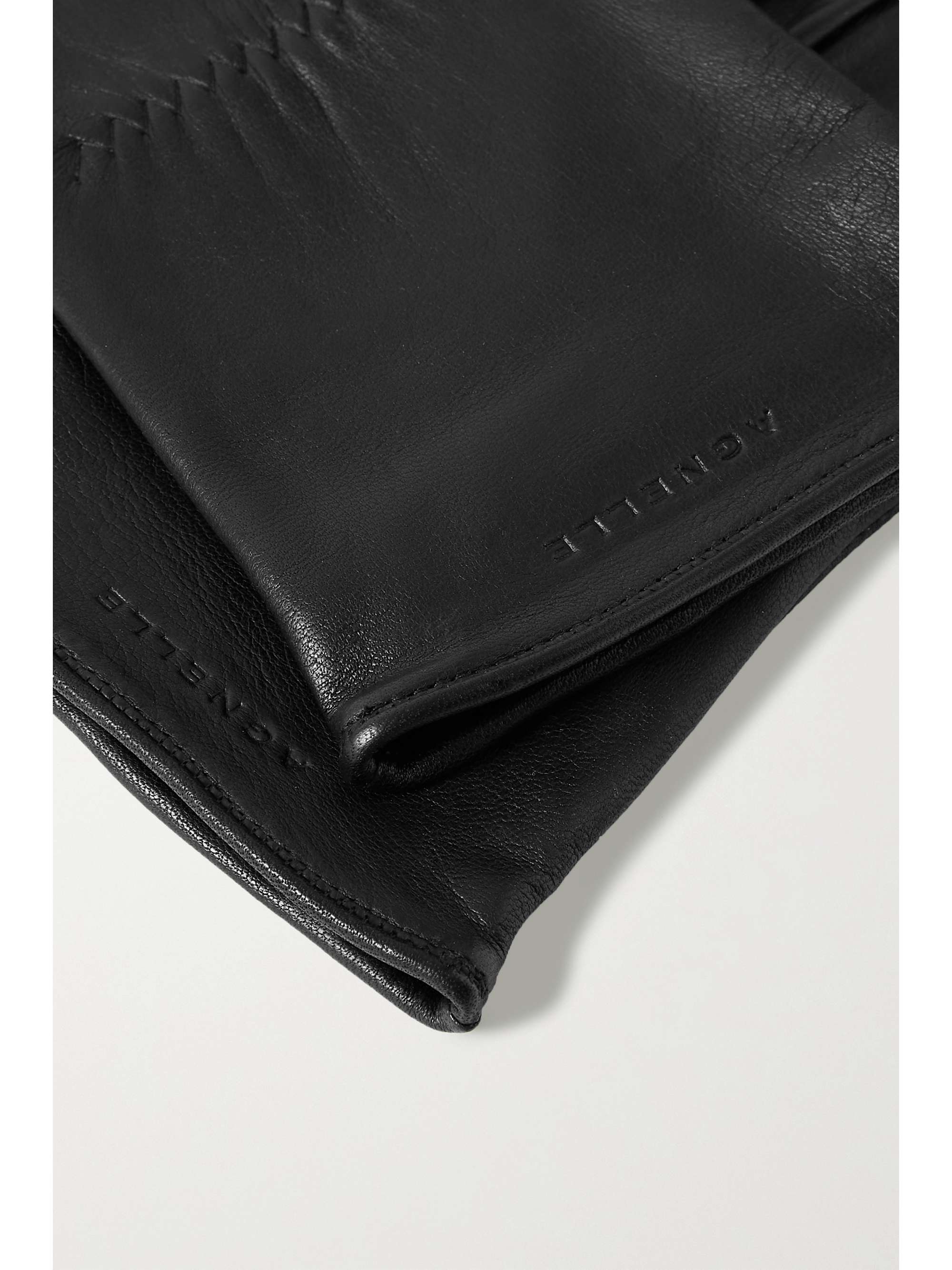 AGNELLE Grace leather gloves