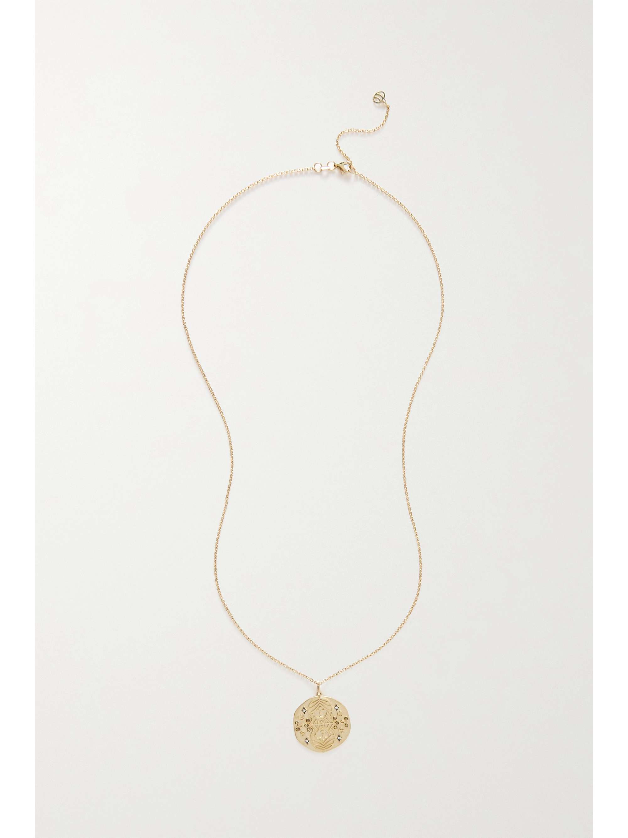 Gold Zodiac Gemini 14-karat gold 