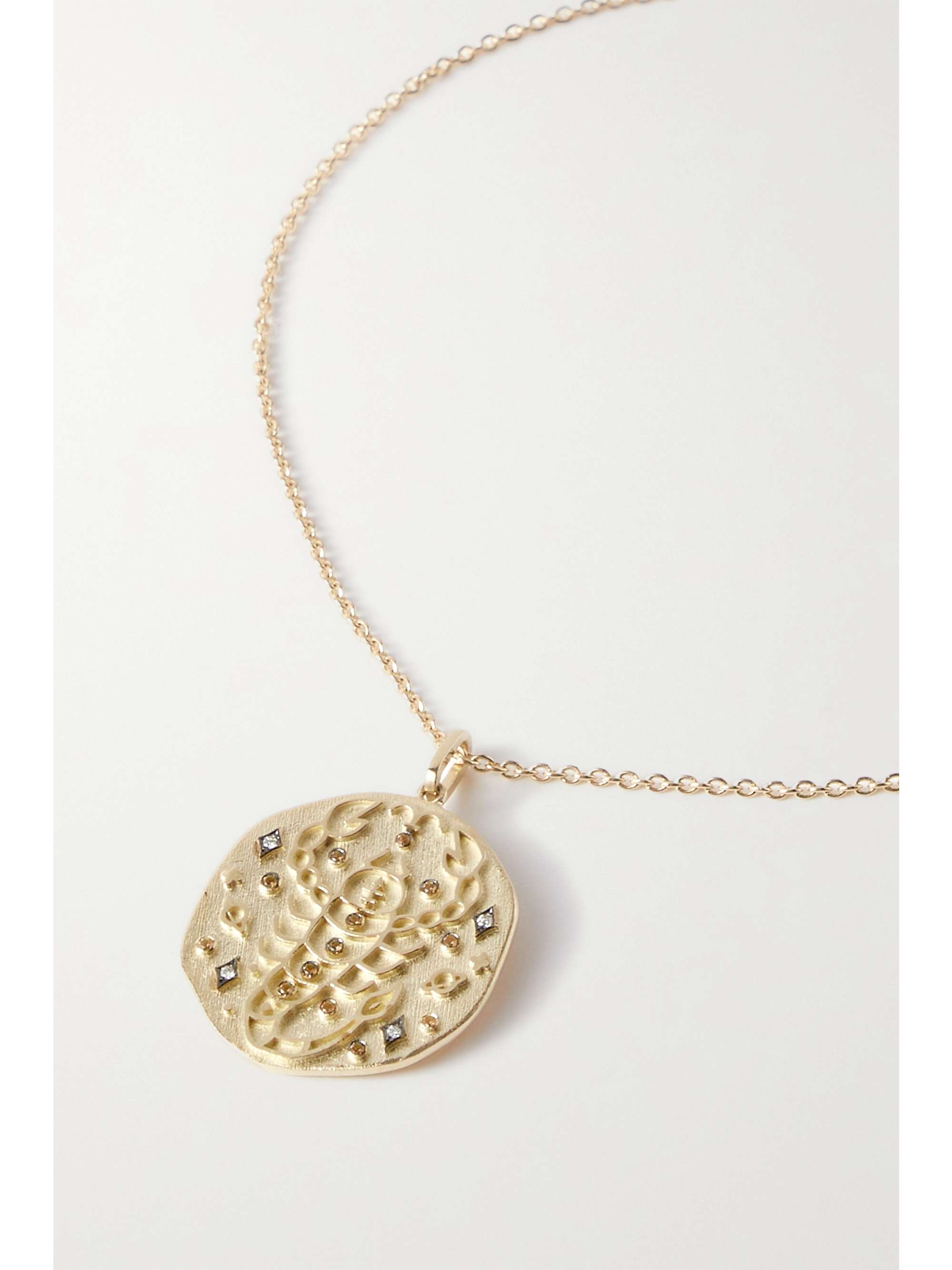 Gold Zodiac Scorpio 14-karat gold 