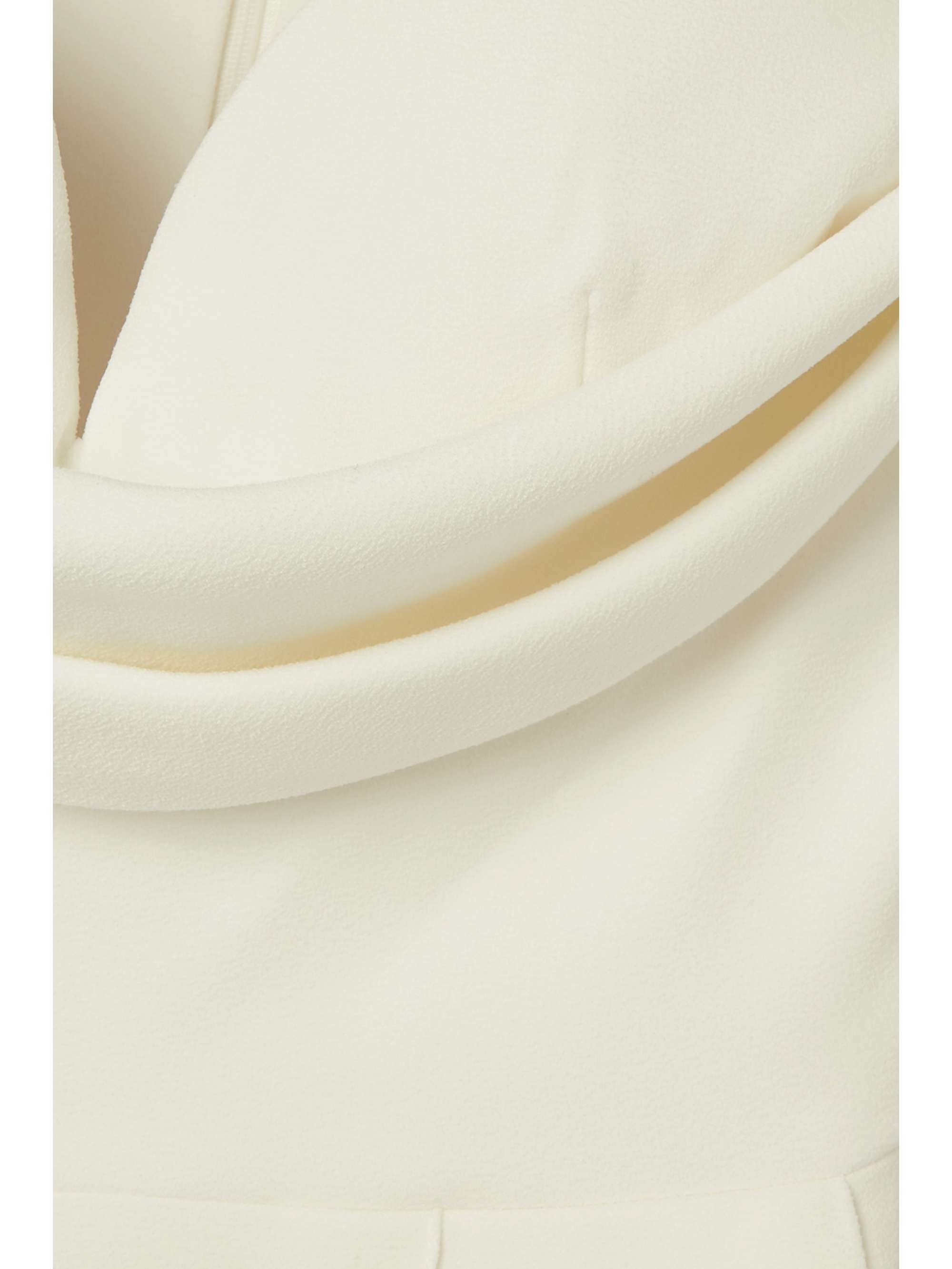 ALEX PERRY Hayden strapless draped crepe jumpsuit