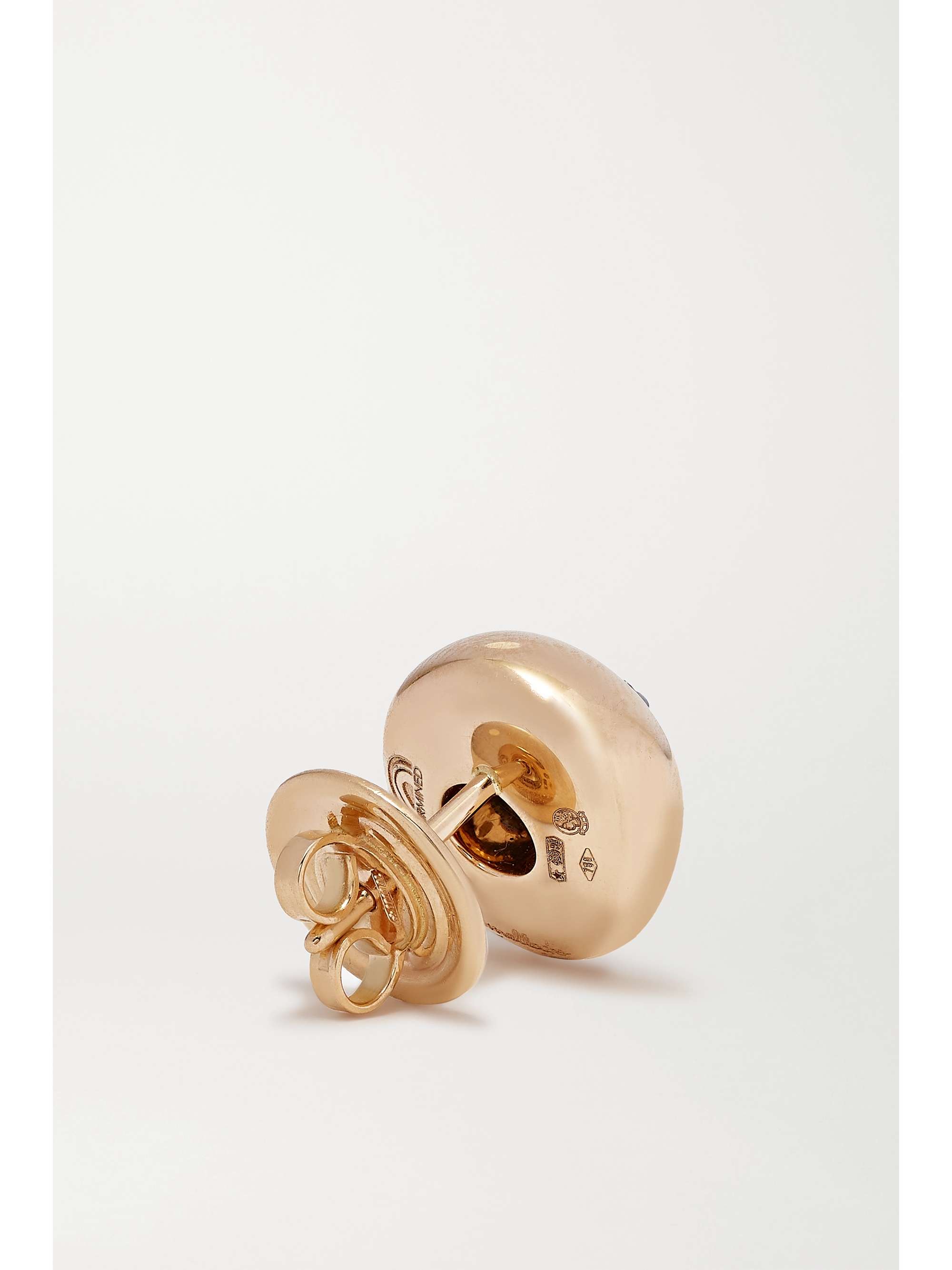 POMELLATO Nuvola 18-karat rose gold diamond earrings