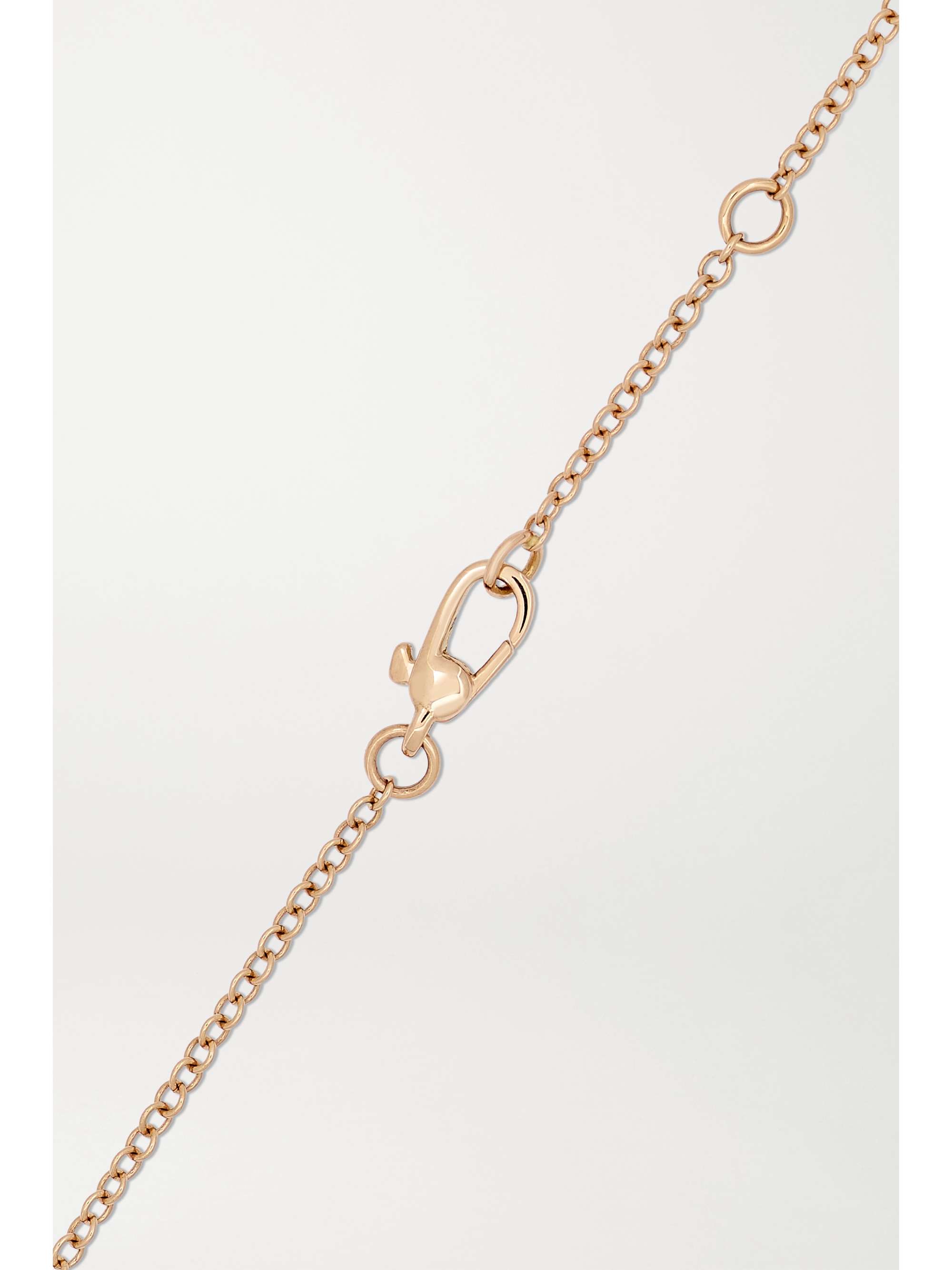 POMELLATO Nuvola 18-karat rose gold diamond necklace