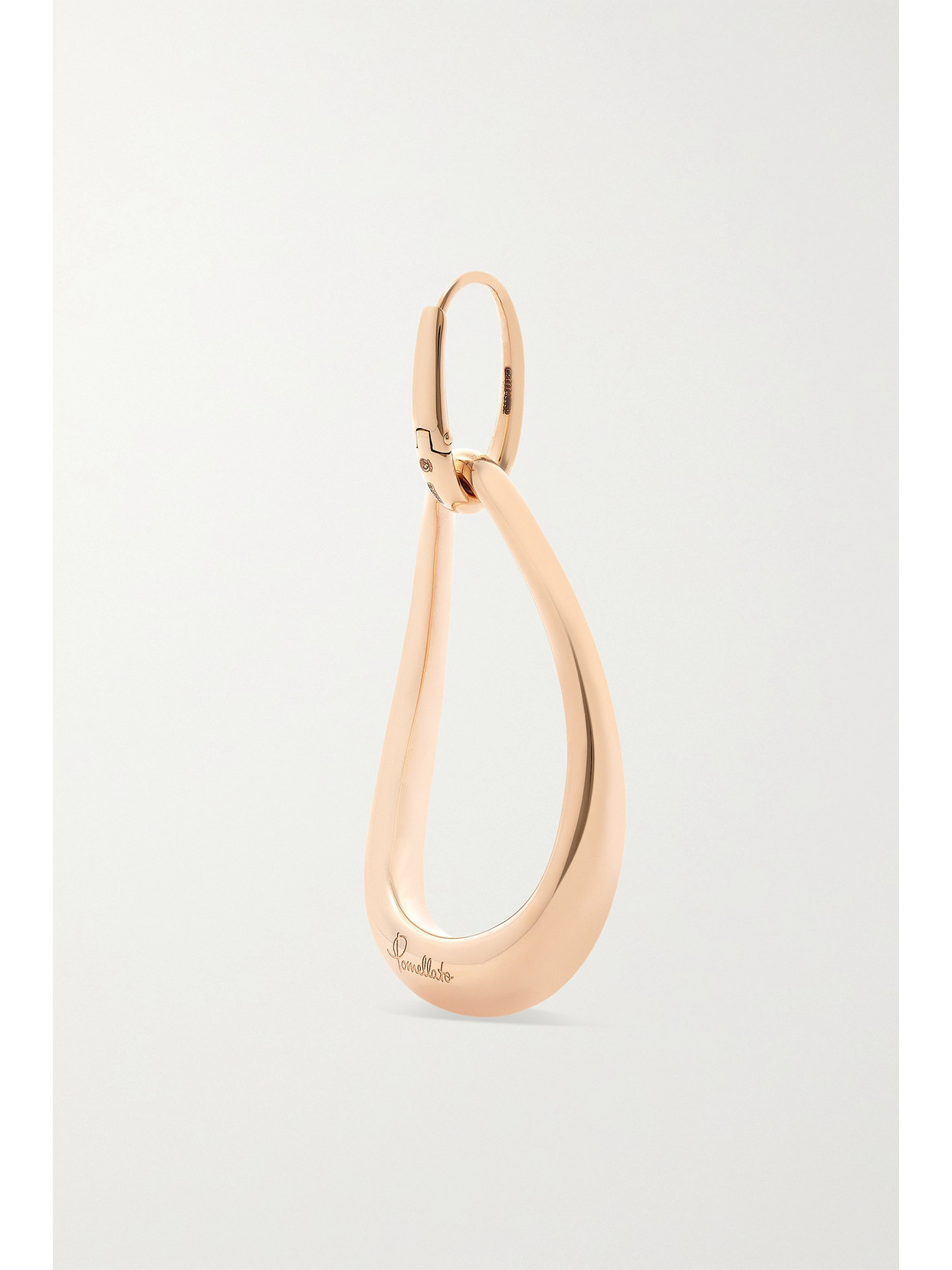 Shop Pomellato Fantina 18-karat Rose Gold Earrings