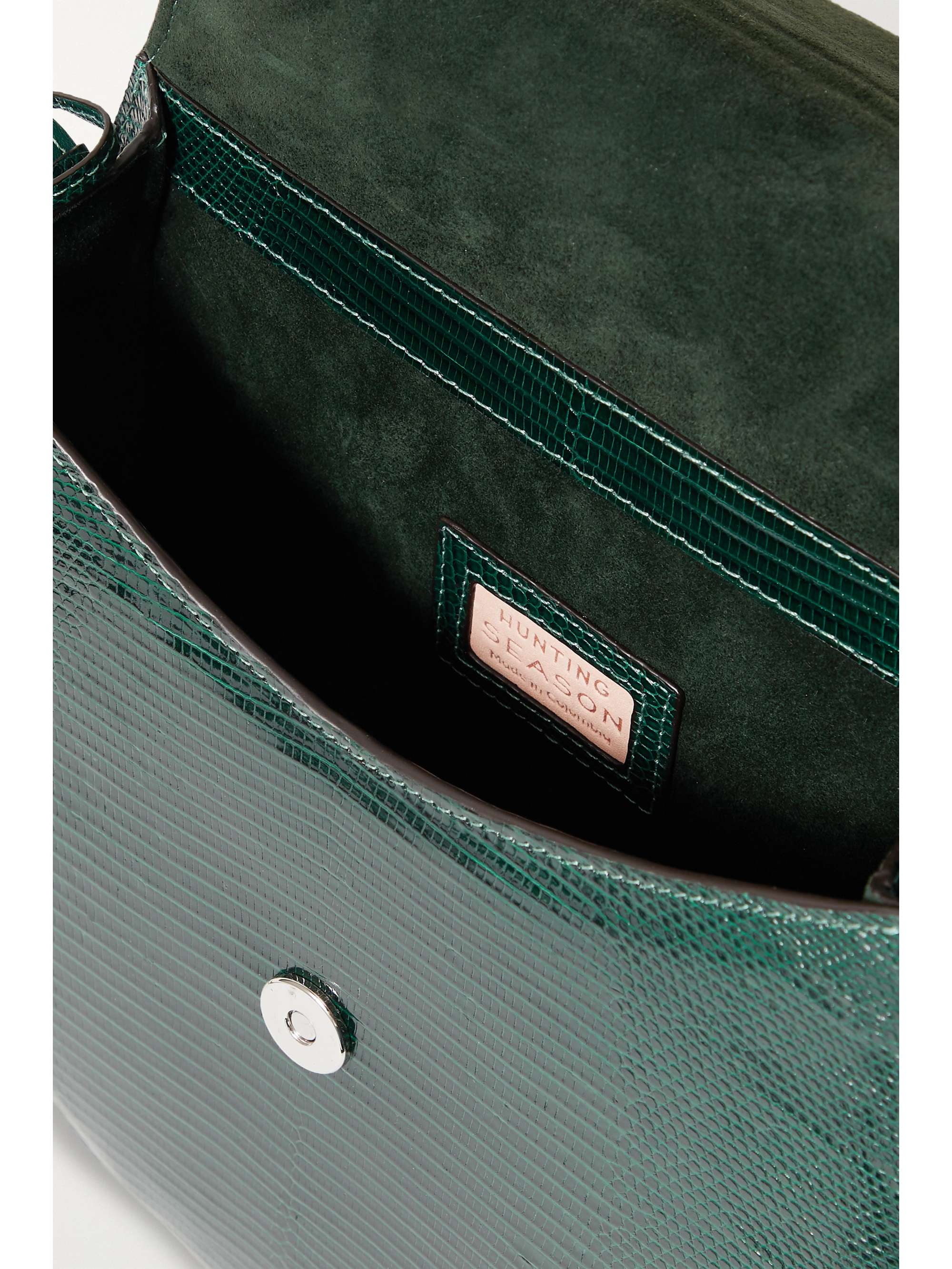 HUNTING SEASON The Large Saddle lizard shoulder bag