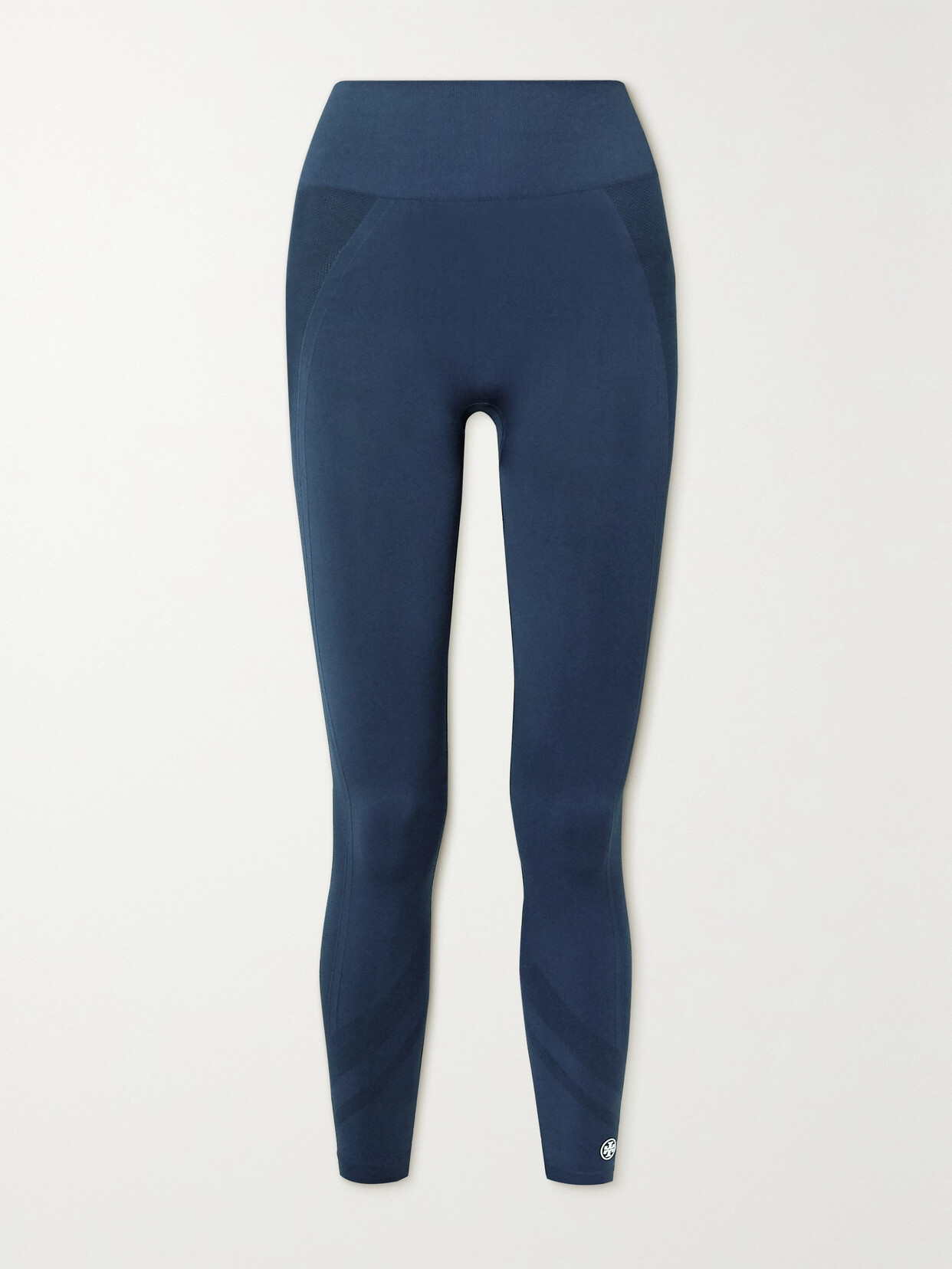 Tory Burch Seamless 7/8 Legging In Tory Navy