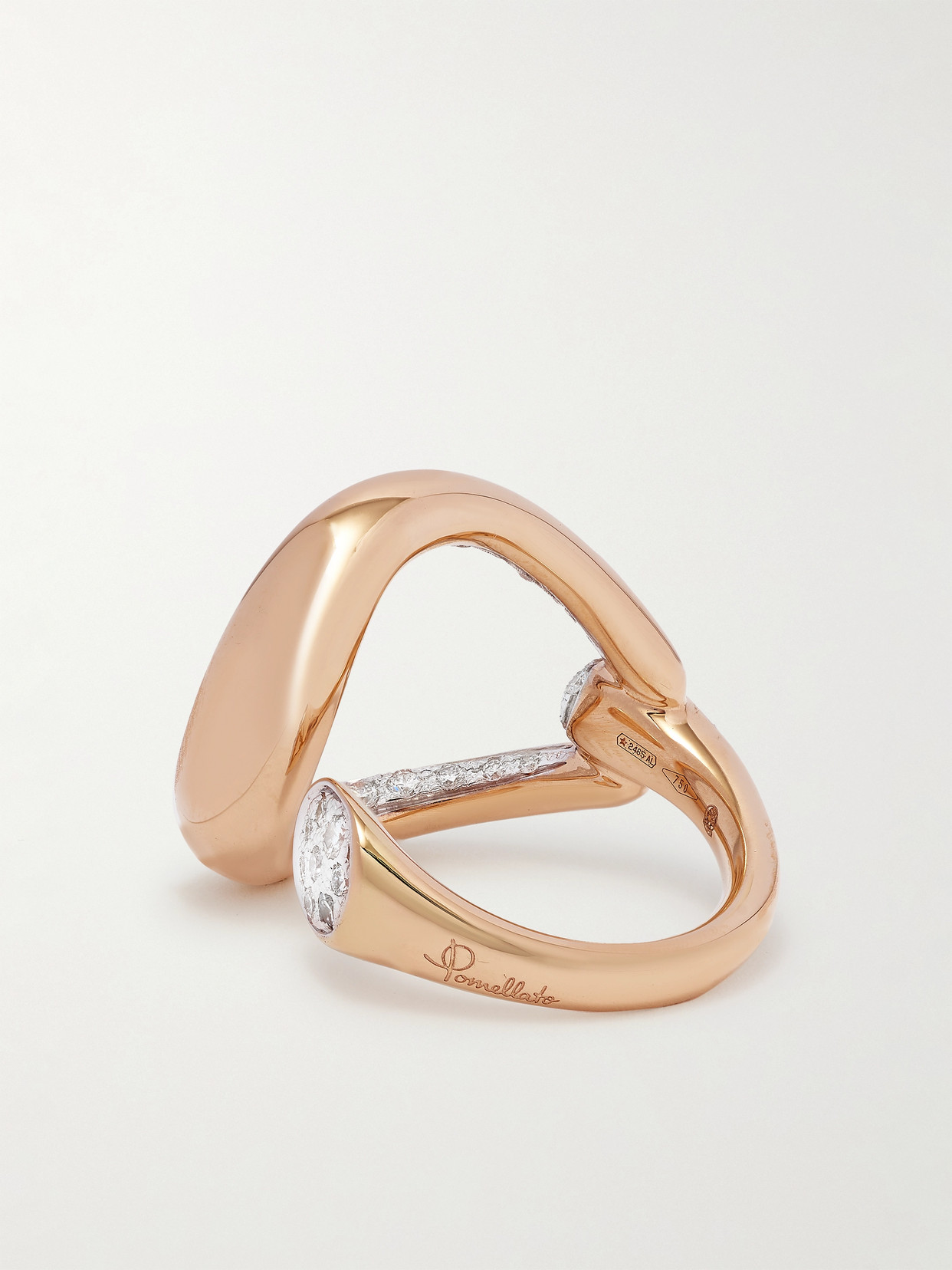 Pomellato Fantina 18-karat Rose Gold Diamond Ring In Rose Gold