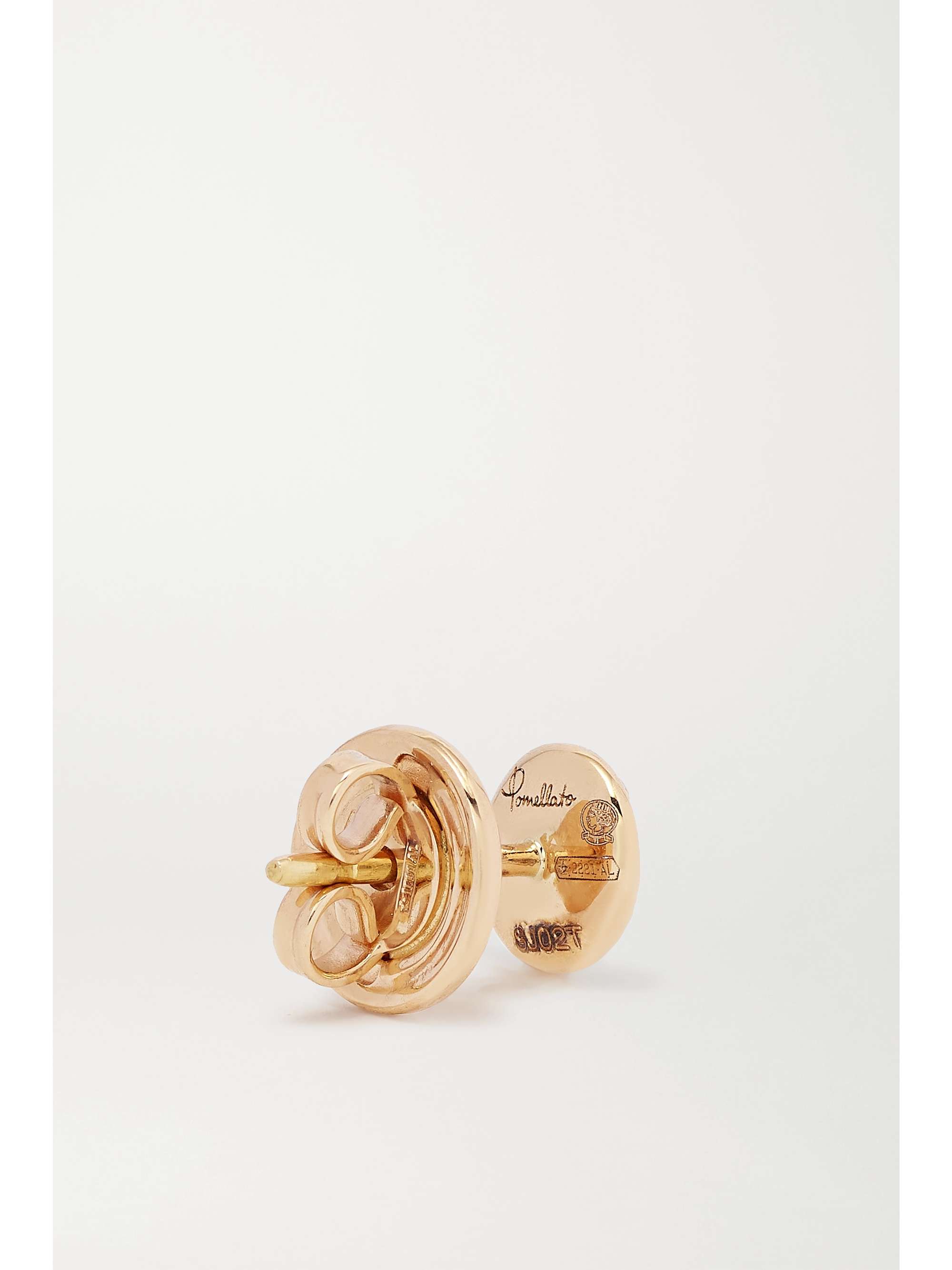 POMELLATO M'ama non M'ama 18-karat rose gold diamond earrings
