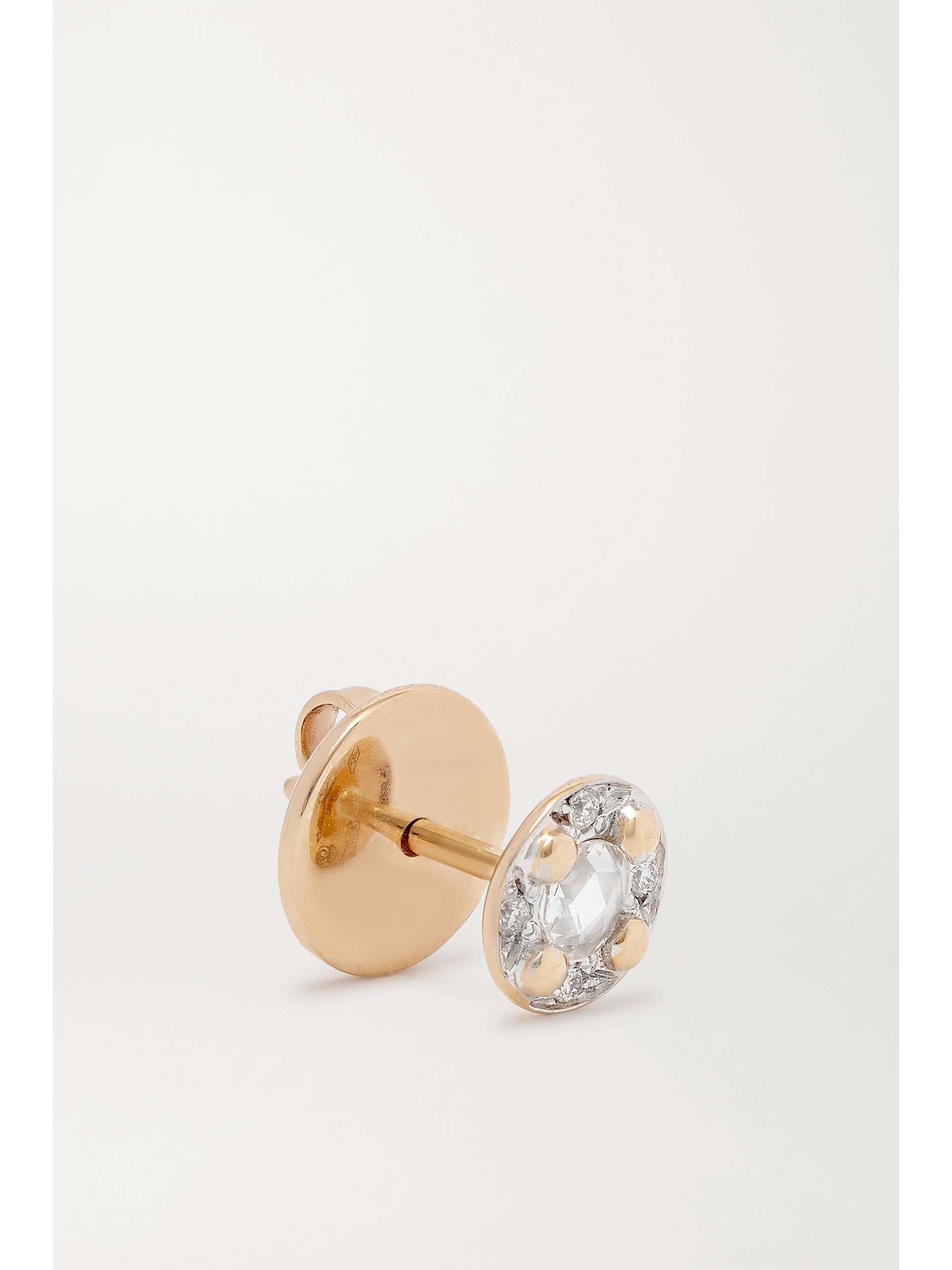 POMELLATO M'ama non M'ama 18-karat rose gold diamond earrings