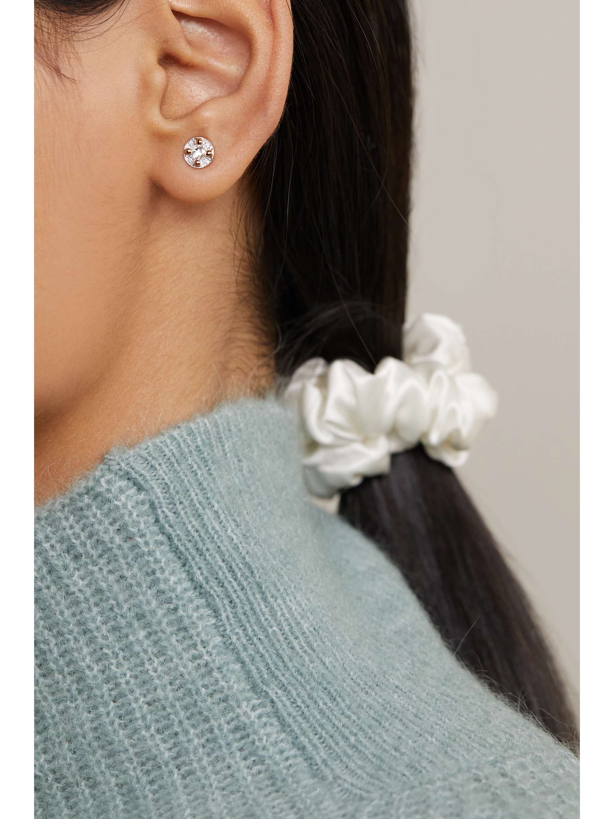 POMELLATO M'ama non M'ama 18-karat rose gold diamond earrings