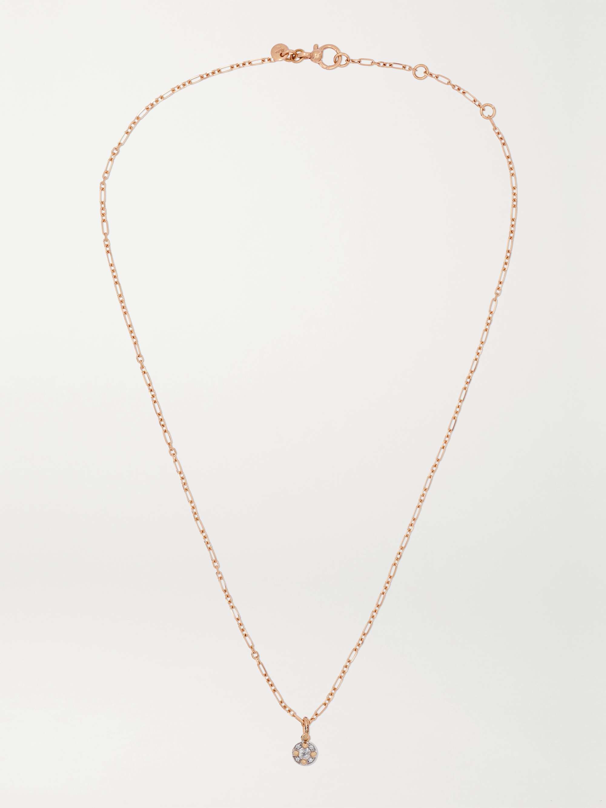18 karat rose gold on sale chain